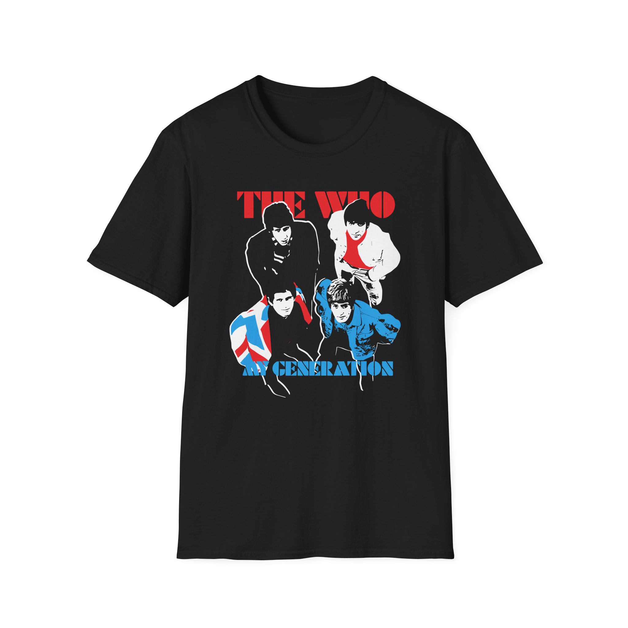 TW My Generation Album Cover Unisex Softstyle T-Shirt