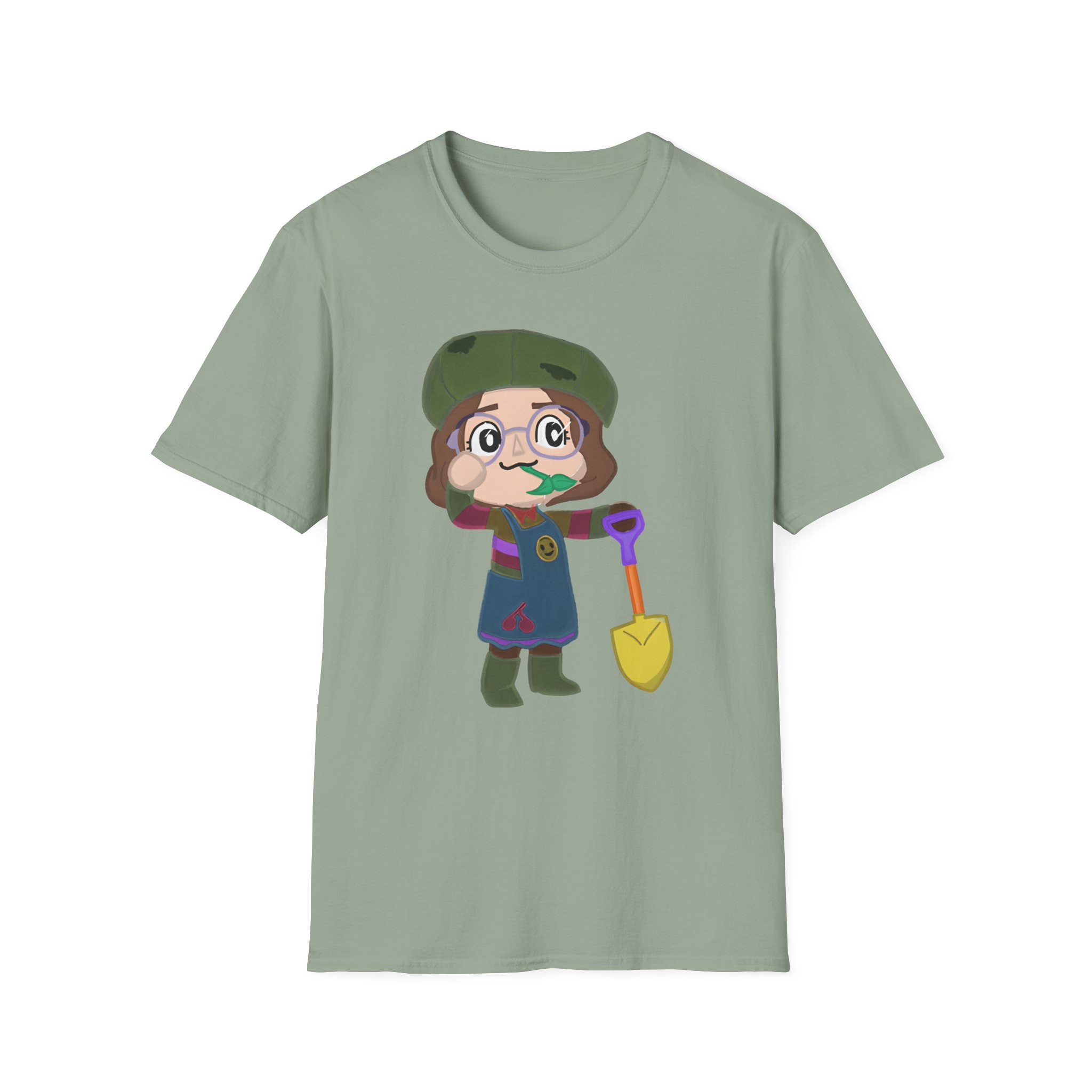 Froggy Crossing Throwback Avatar Unisex Softstyle T-Shirt