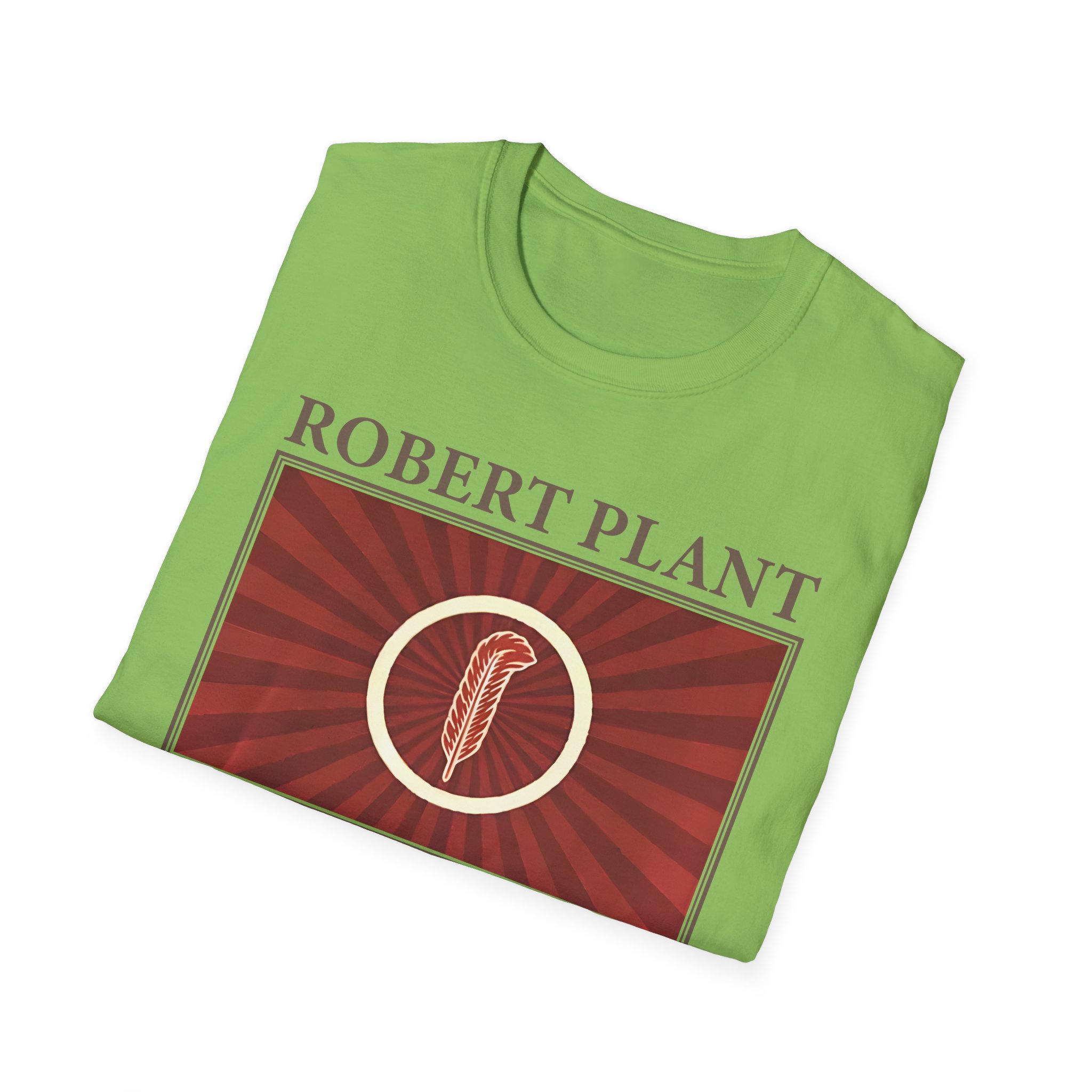 Robert Plant Feather Section Unisex Softstyle T-Shirt