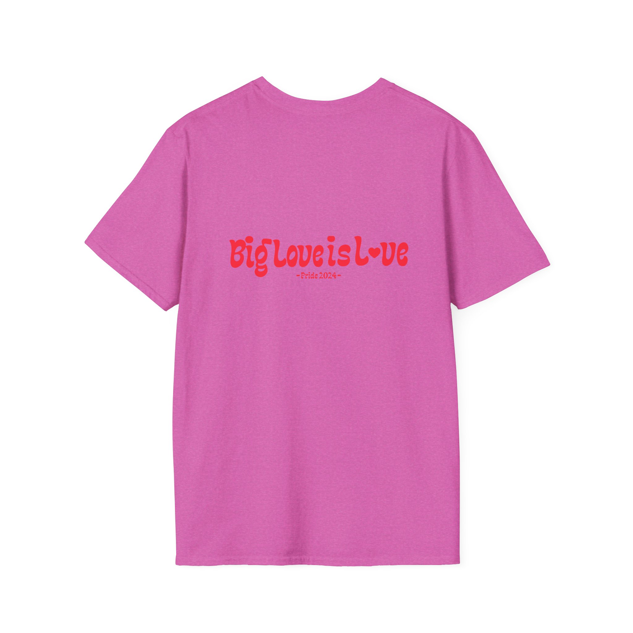 Erin Caldwell Pride BIG LOVE Unisex Softstyle T-Shirt