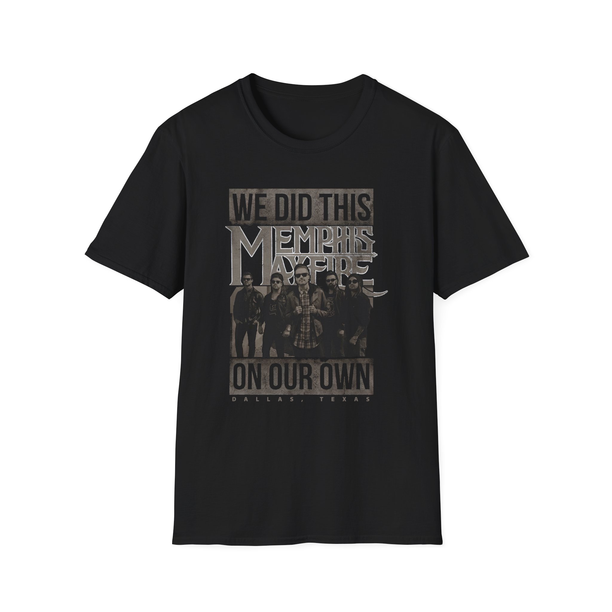 Memphis May Fire on Our Own Unisex Softstyle T-Shirt