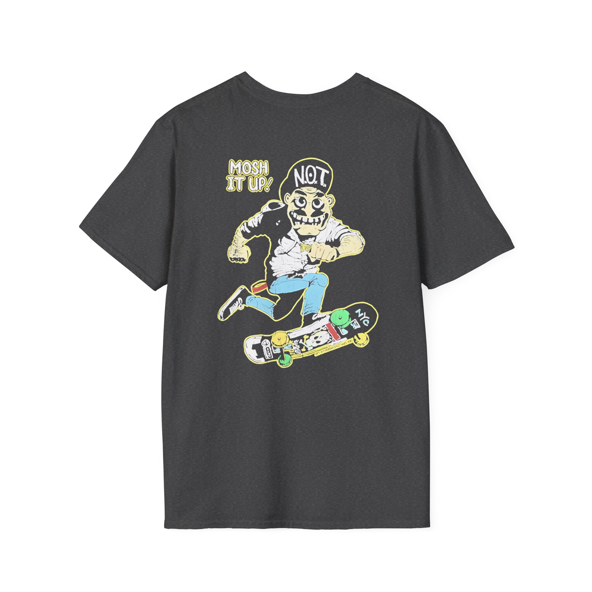 Anthrax Mosh It Up Skater Unisex Softstyle T-Shirt