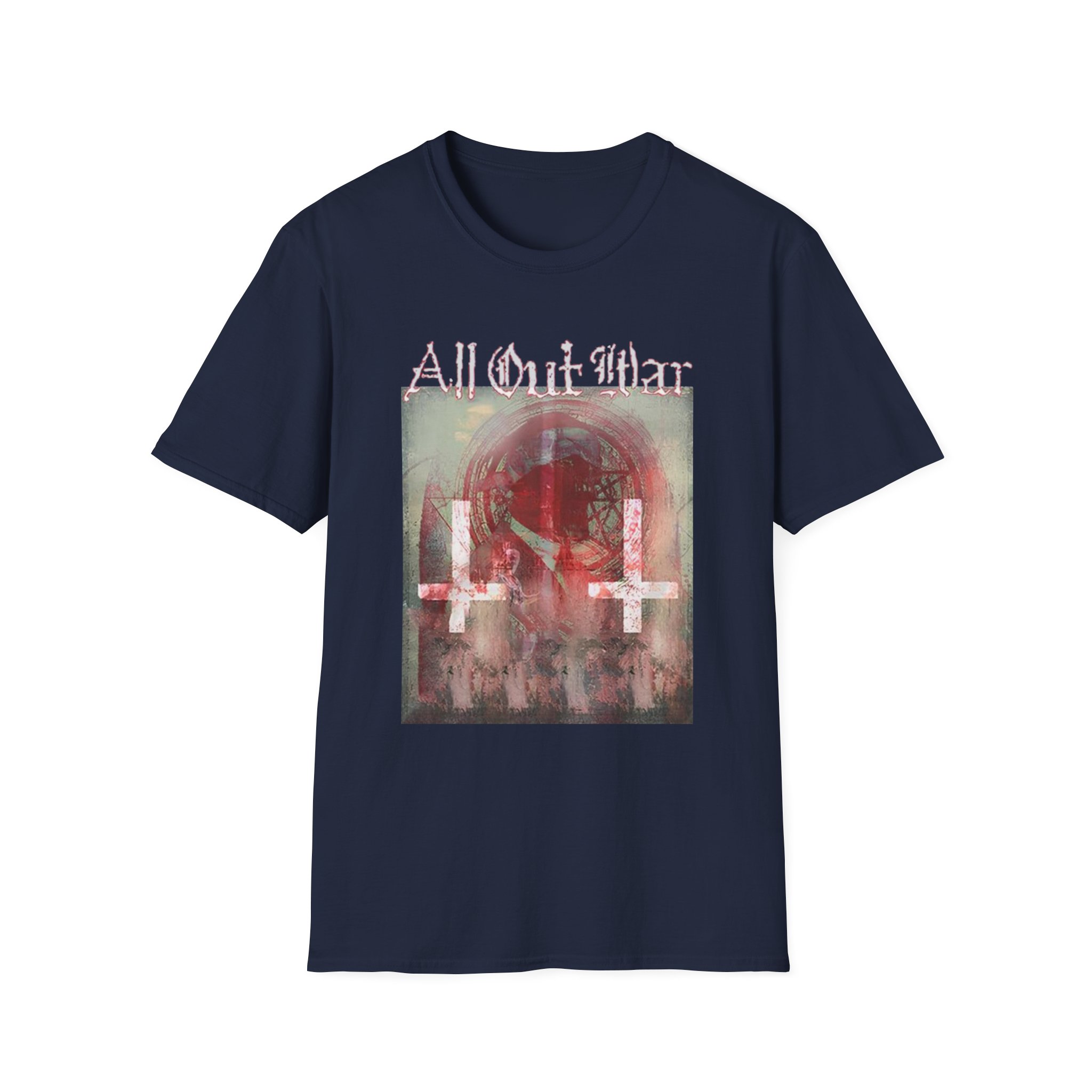 All Out War Caustic Abomination Unisex Softstyle T-Shirt