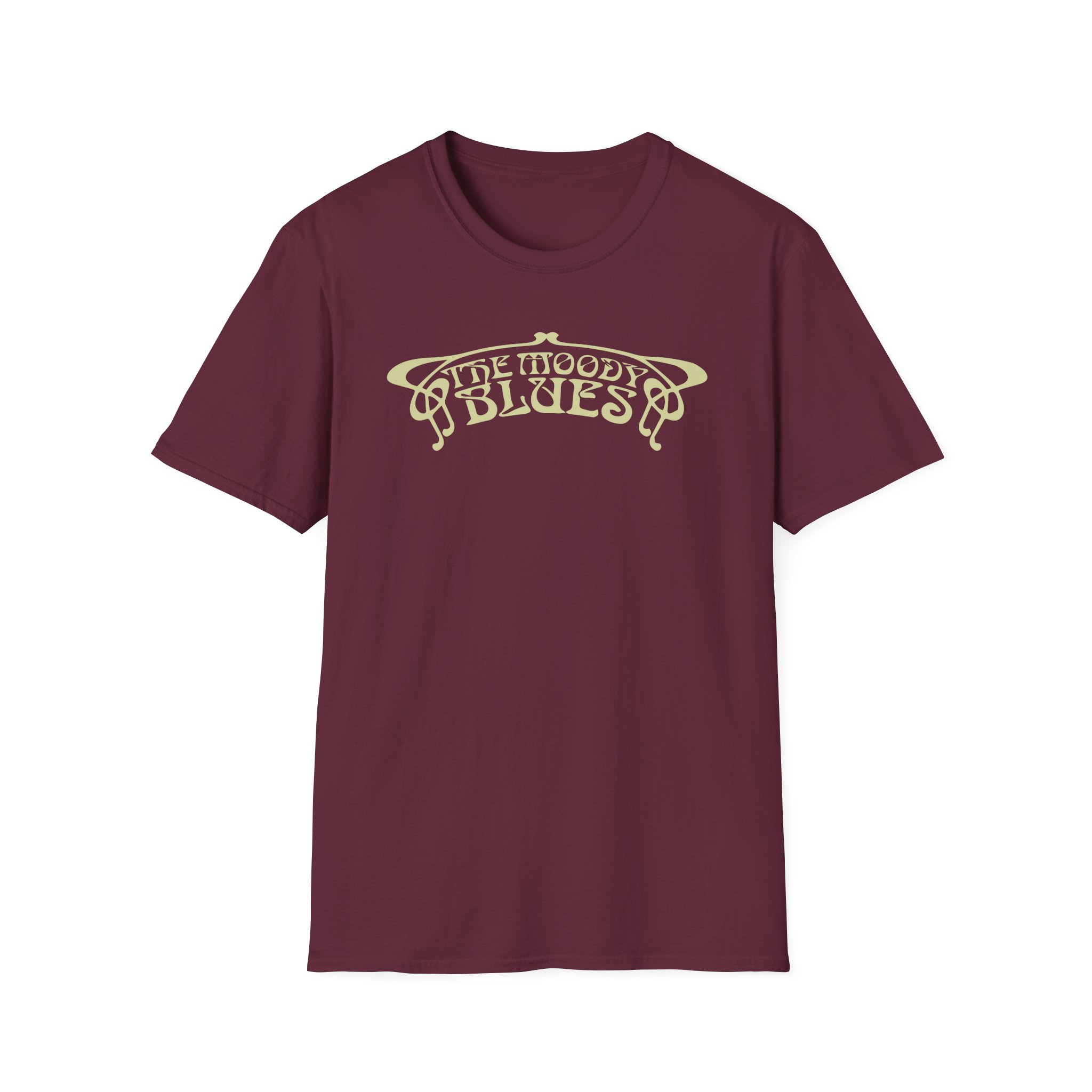 The Moody Blues Distressed Logo Unisex Softstyle T-Shirt