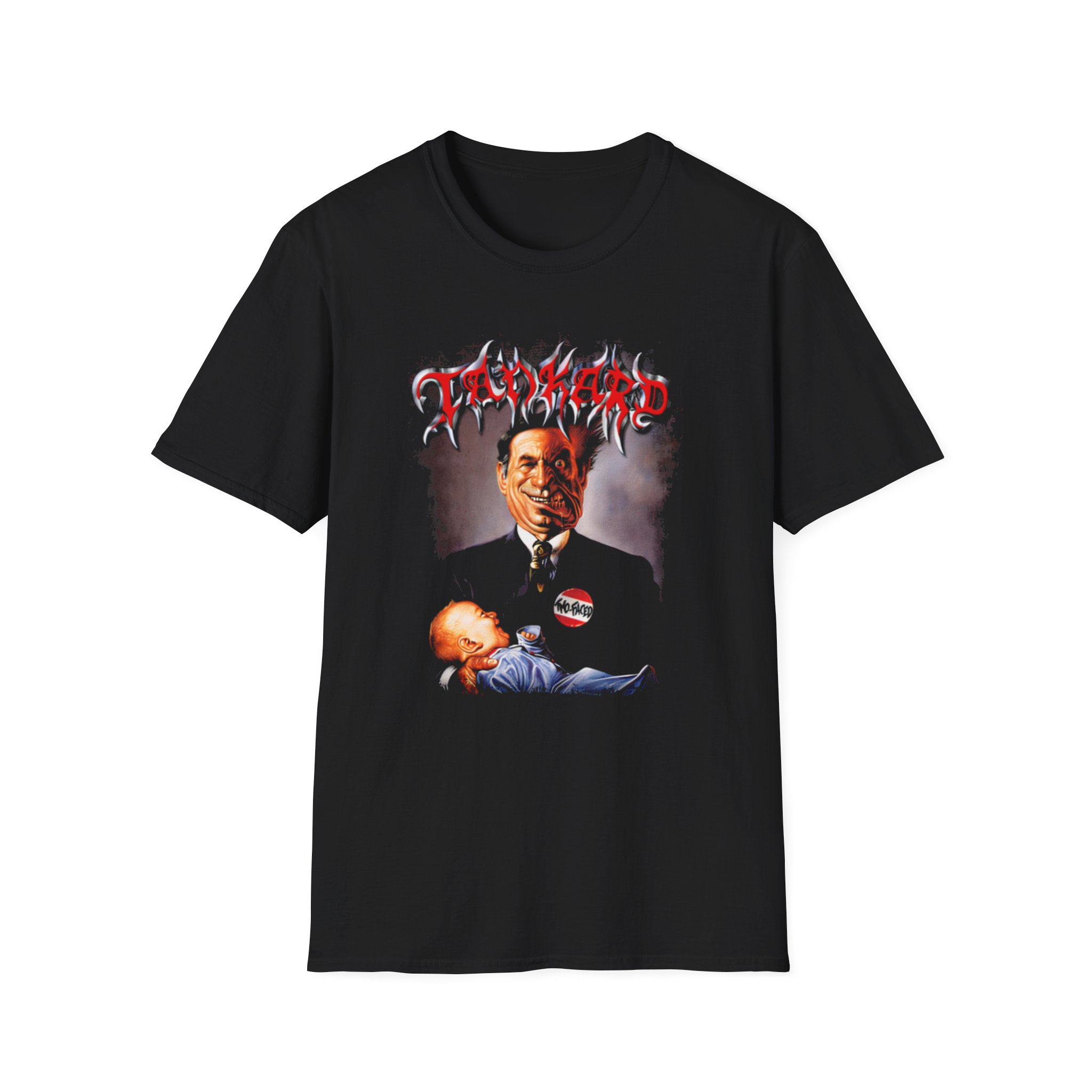 Tankard Two Faced Unisex Softstyle T-Shirt
