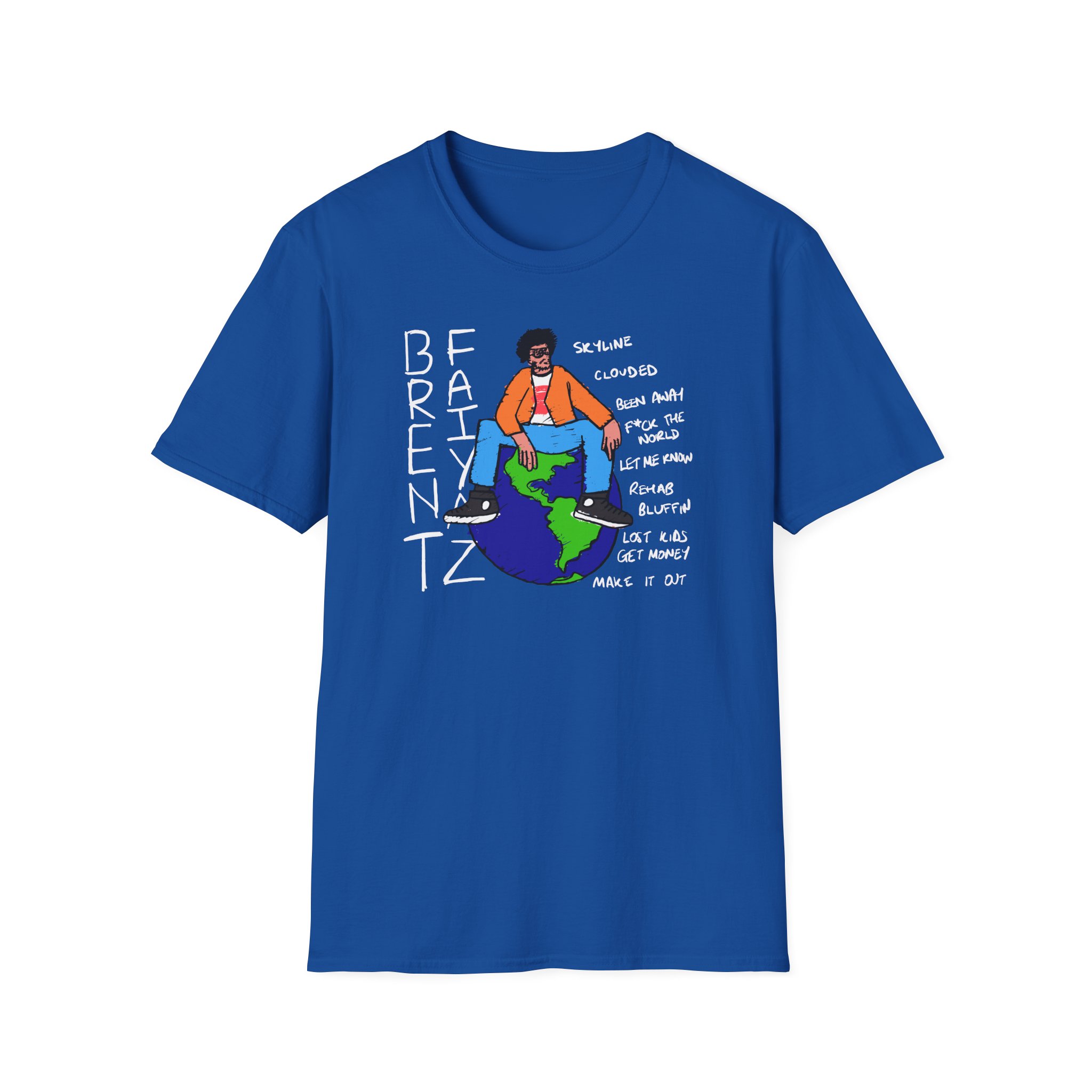 Brent Faiyaz Sketchbook Unisex Softstyle T-Shirt