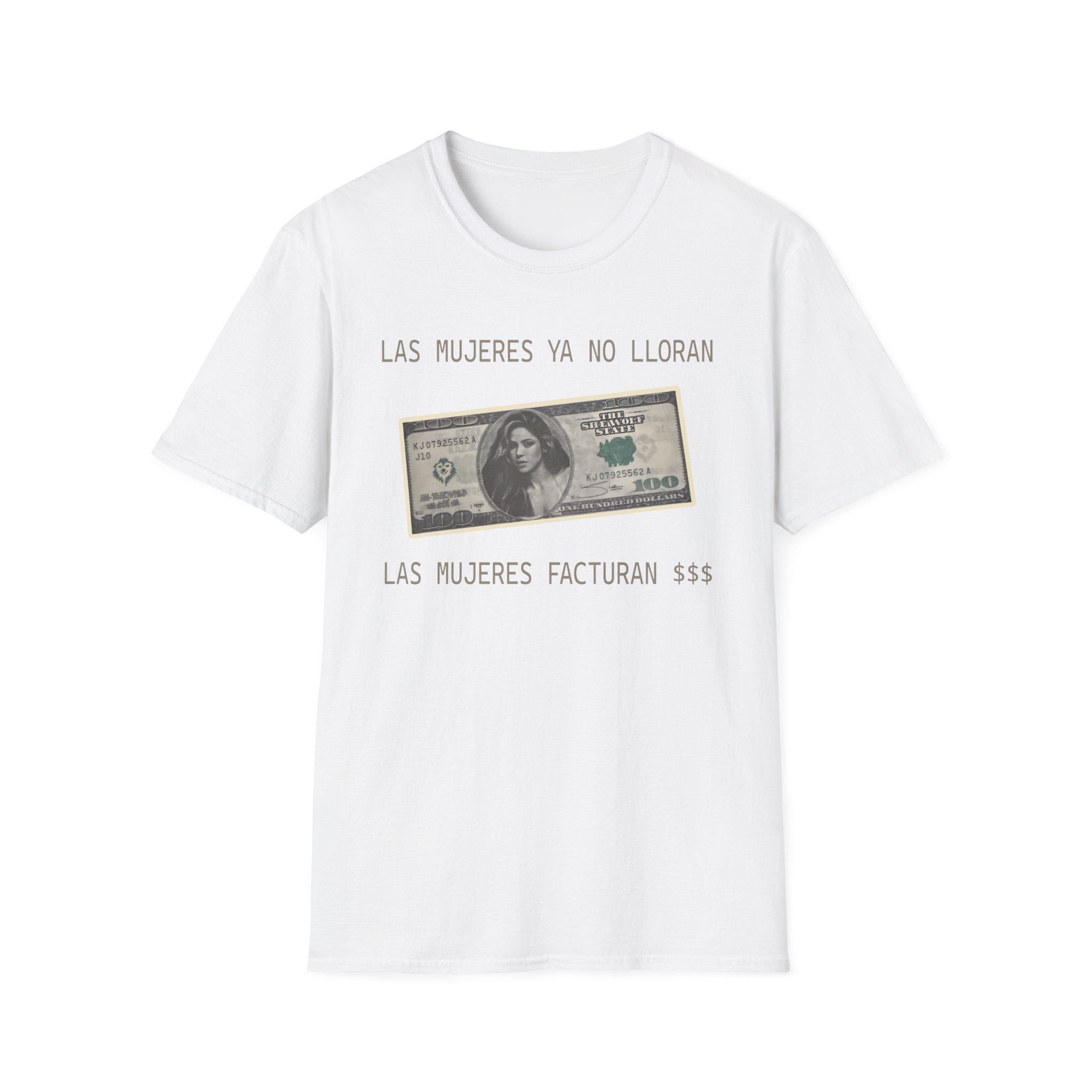 Shakira Dollar Bill Unisex Softstyle T-Shirt