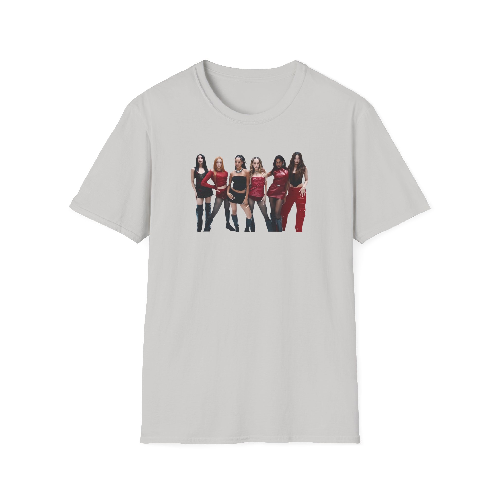 Katseye Red Photo Unisex Softstyle T-Shirt