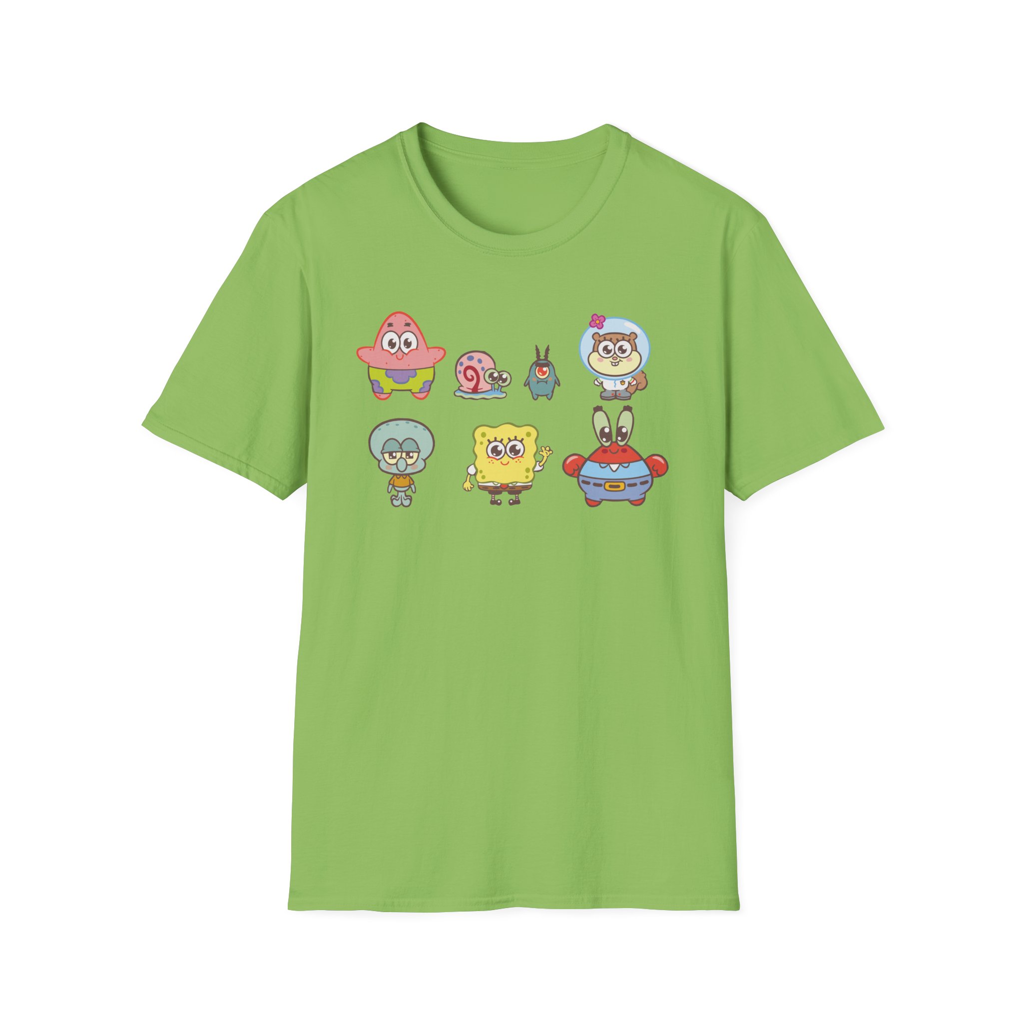 Spongebob AdoraBob Gang Unisex Softstyle T-Shirt