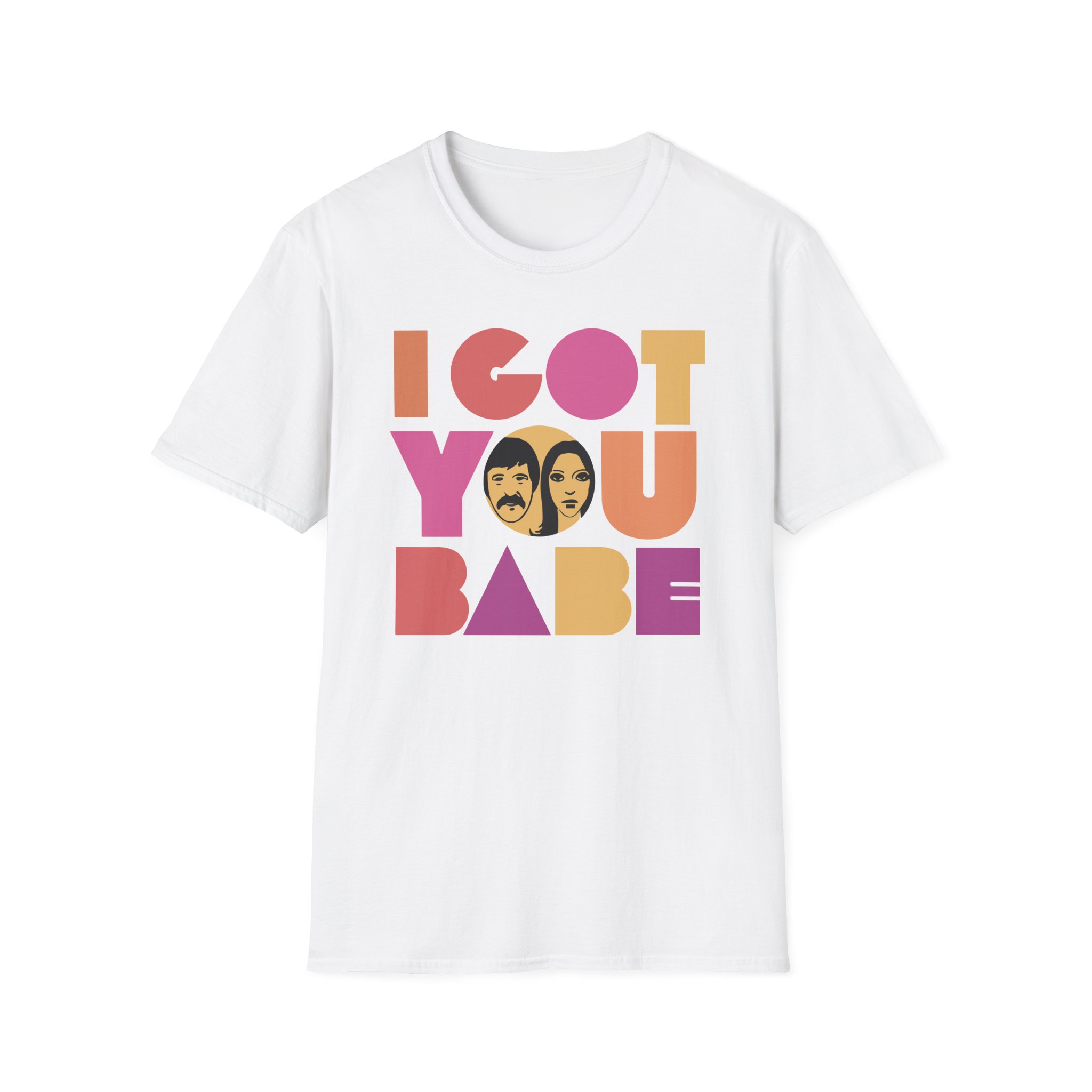 Sonny & Cher I Got You Babe Unisex Softstyle T-Shirt