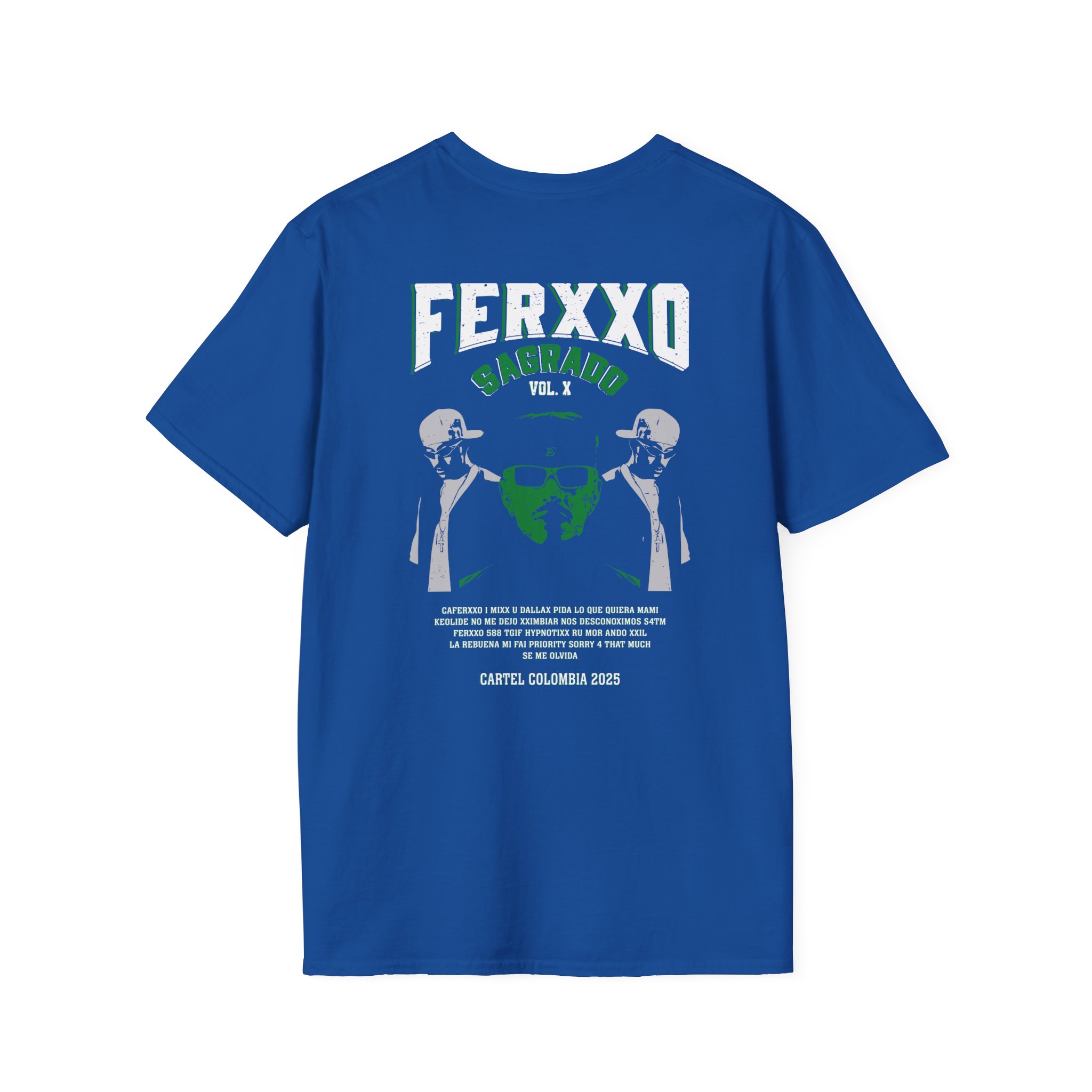 Ferxxo VOL. X SAGRADO unisex soft-style t-shirt