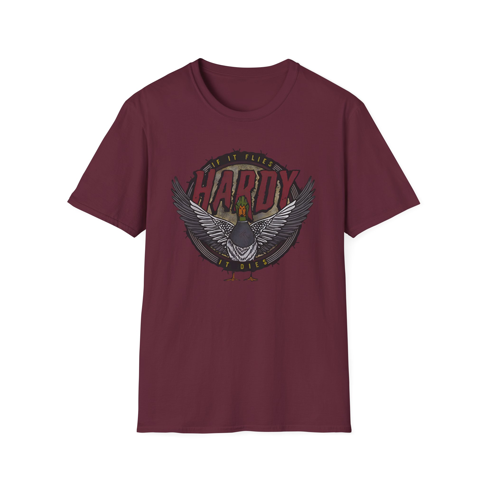 Hardy if It Flies Unisex Softstyle T-Shirt