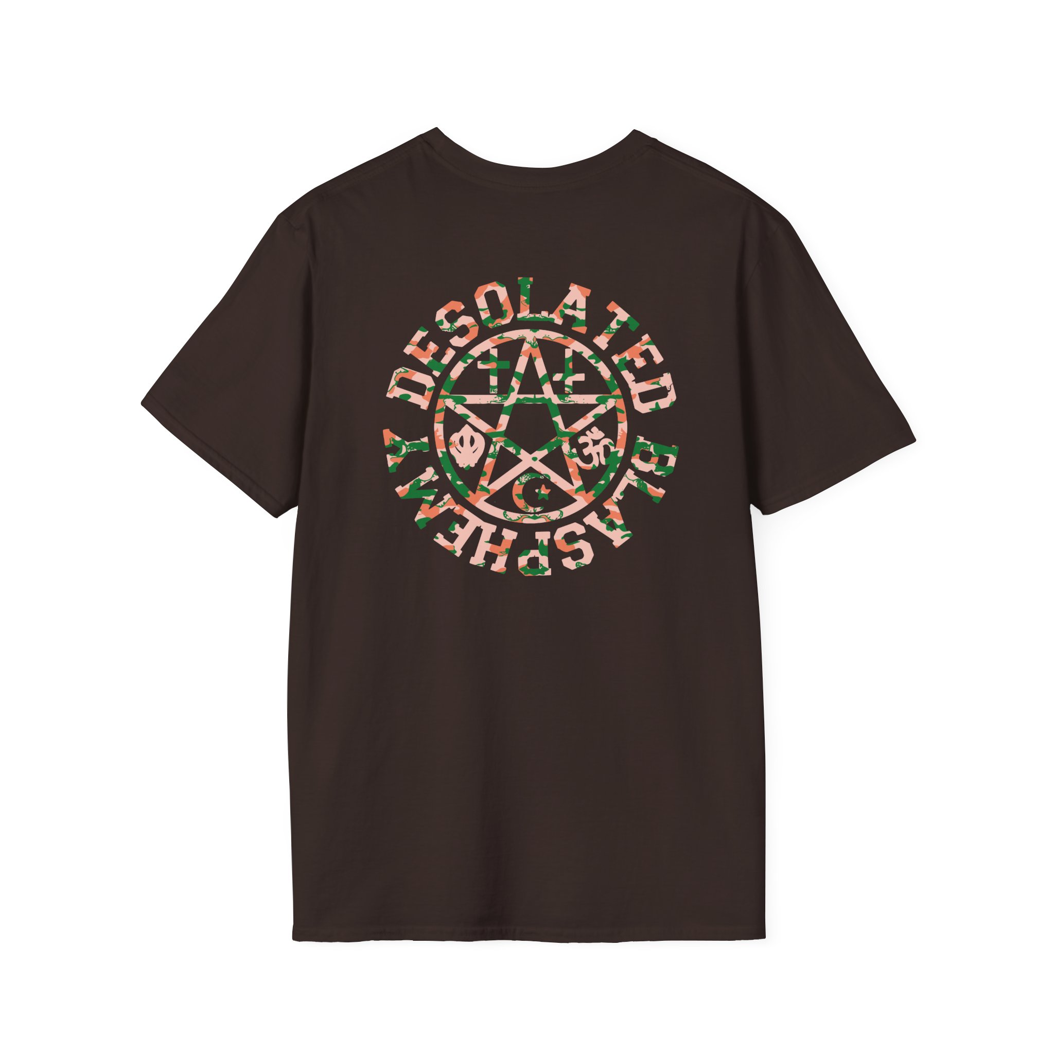 Desolated Blasphemy Unisex Softstyle T-Shirt