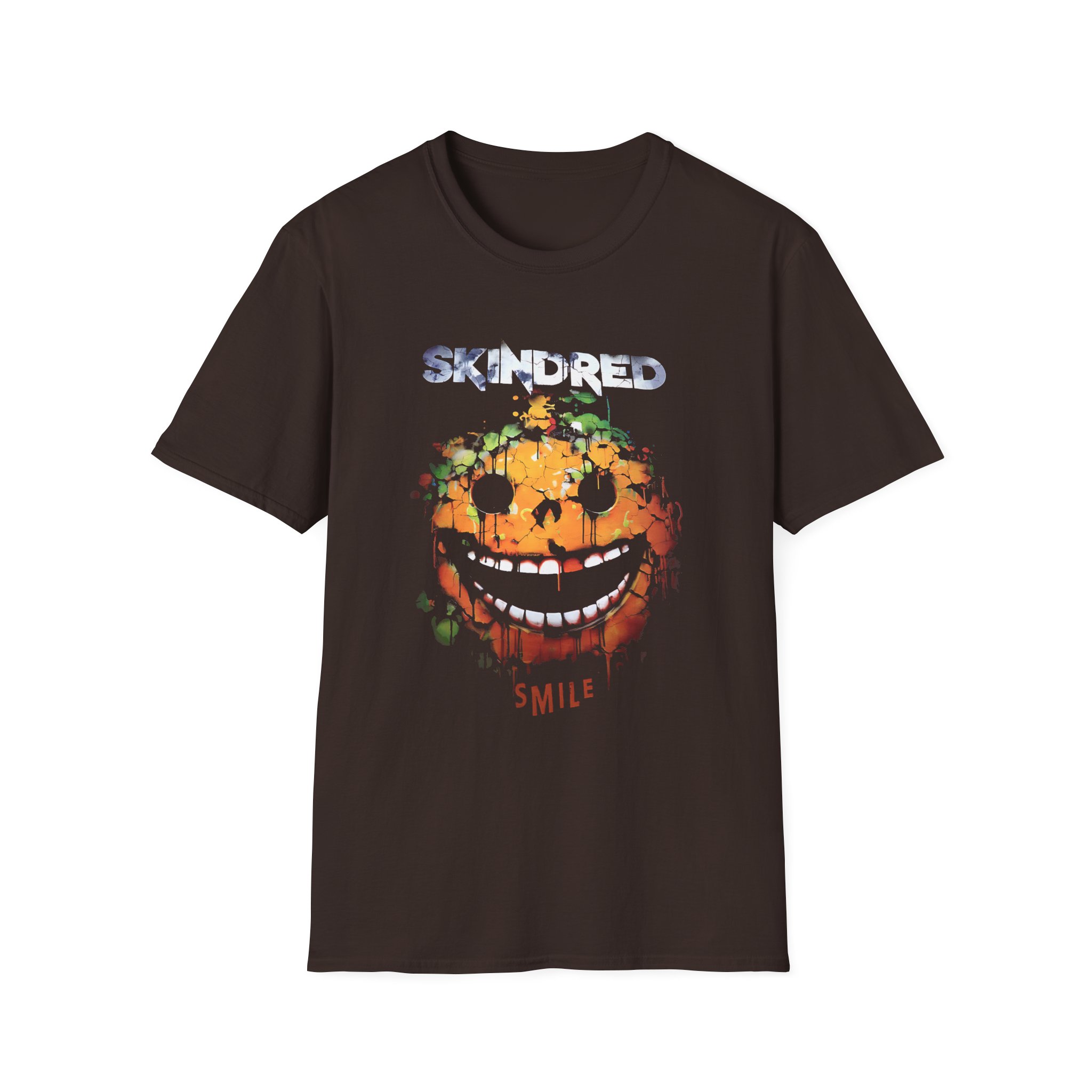 Skindred Smile Halloween Unisex Softstyle T-Shirt