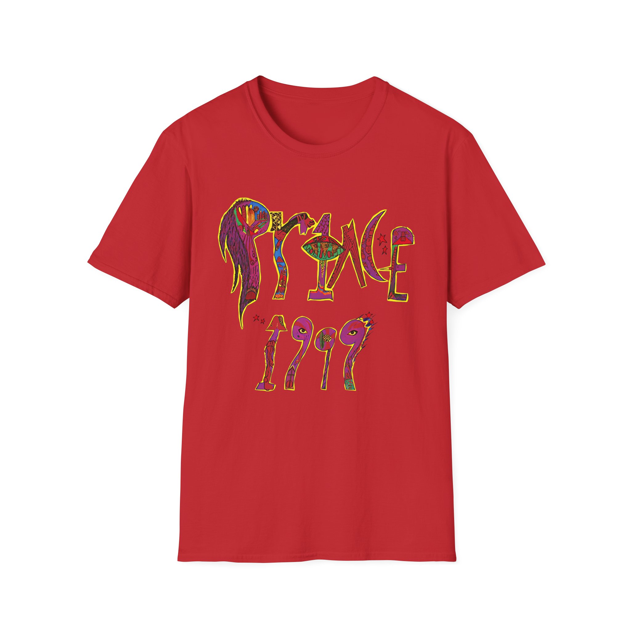 Prince 1999 Logo Unisex Softstyle T-Shirt