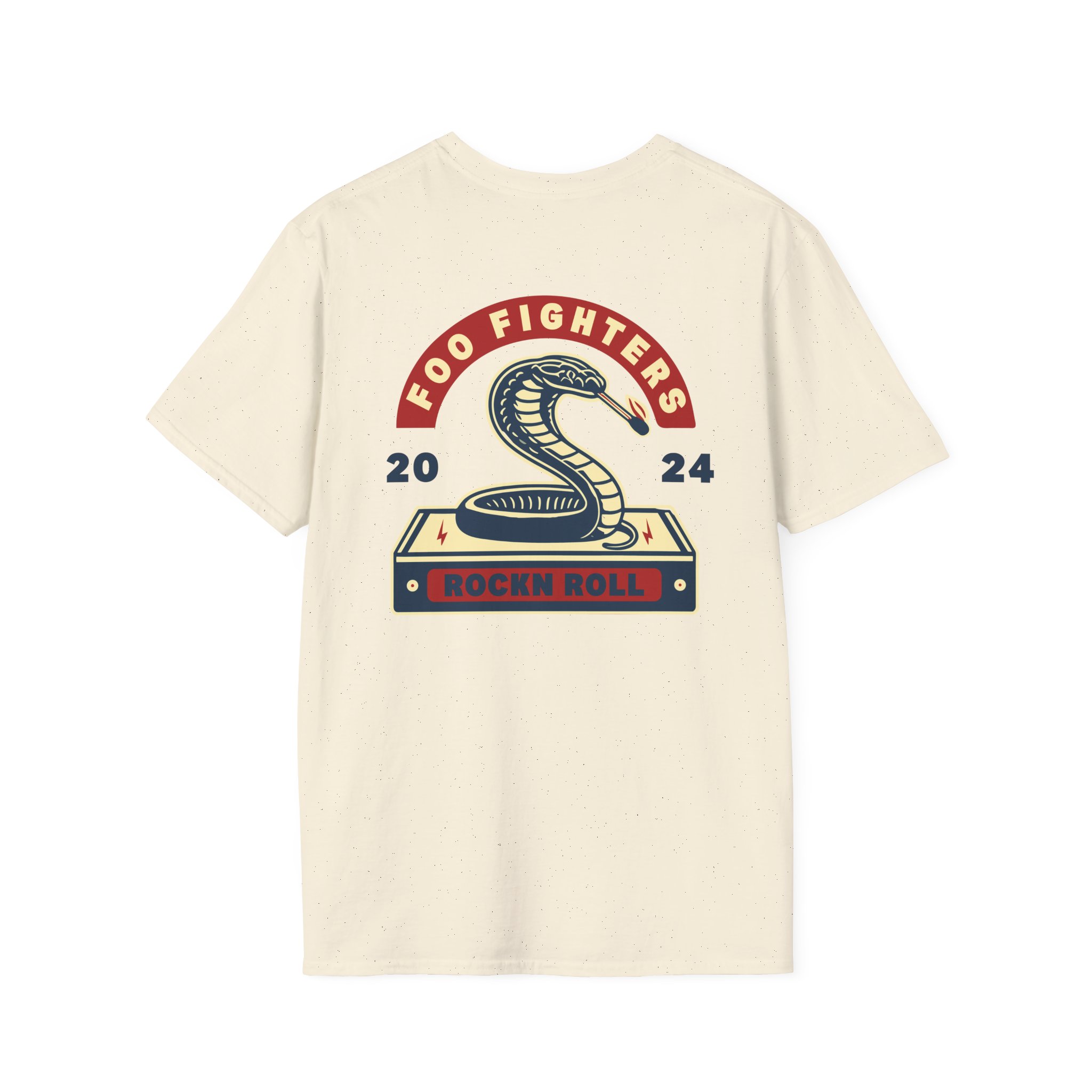 Foo Fighters Cobra Unisex Softstyle T-Shirt