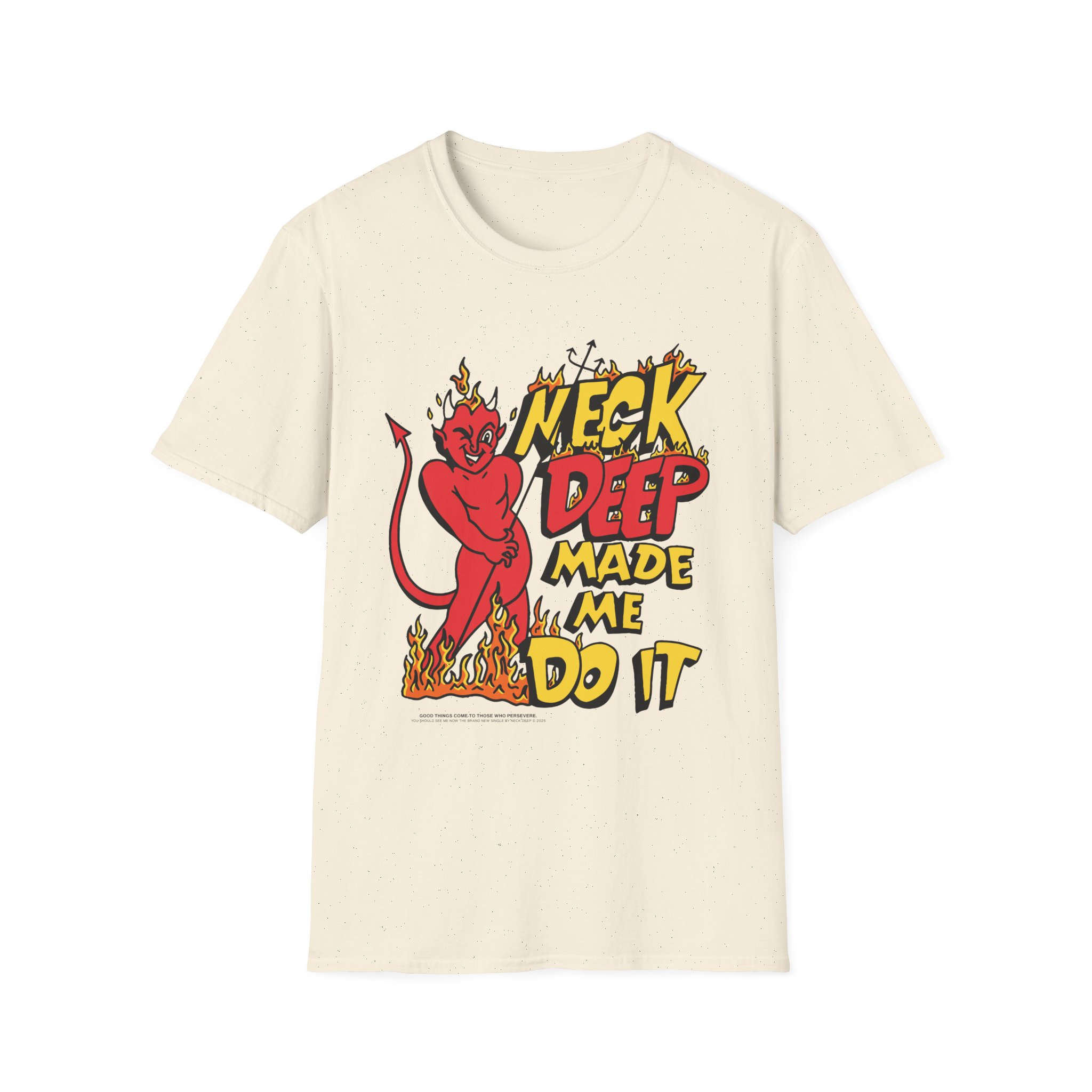 Neck Deep Made Me Do It Unisex Softstyle T-Shirt
