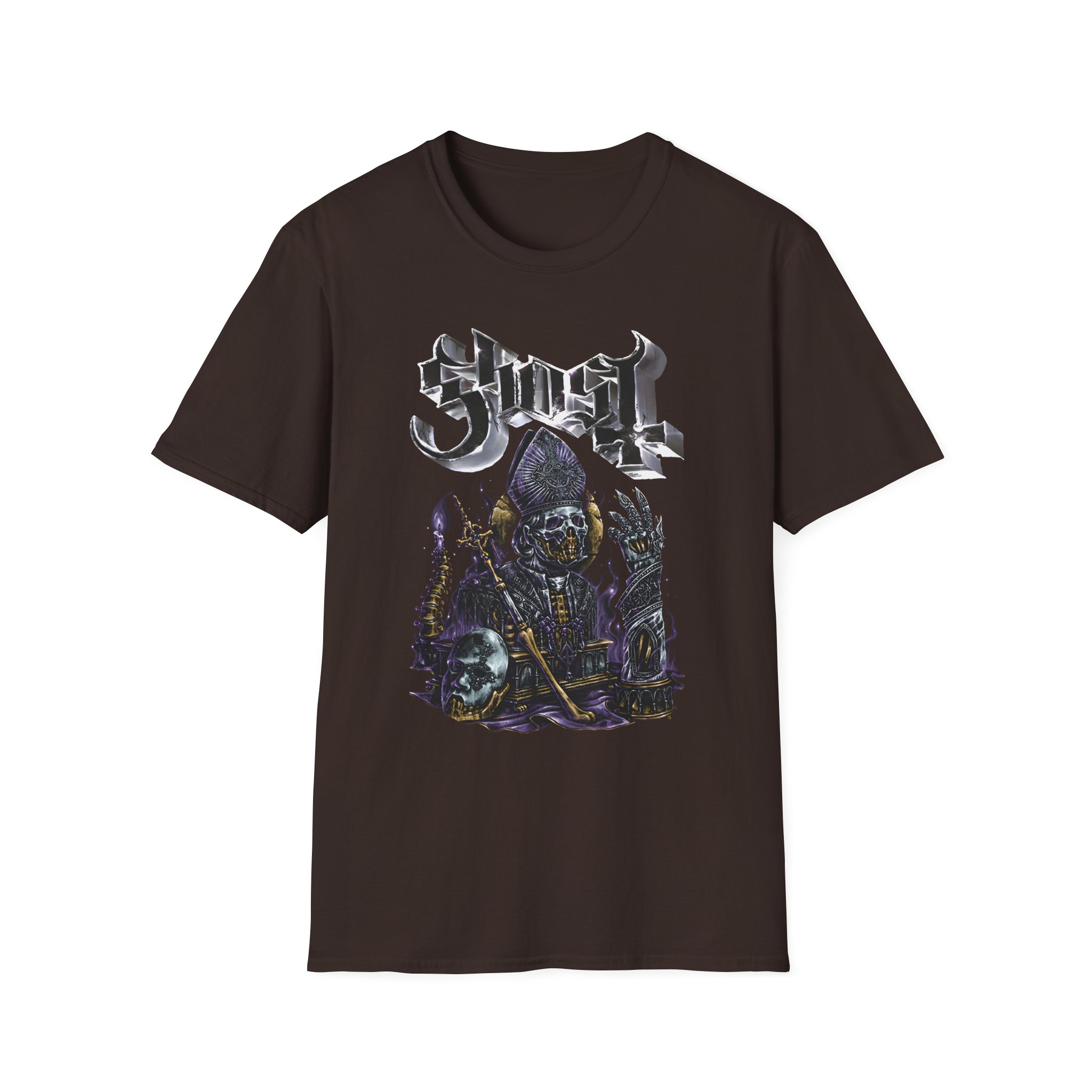 Ghost Band In Perpetua Unisex Softstyle T-Shirt