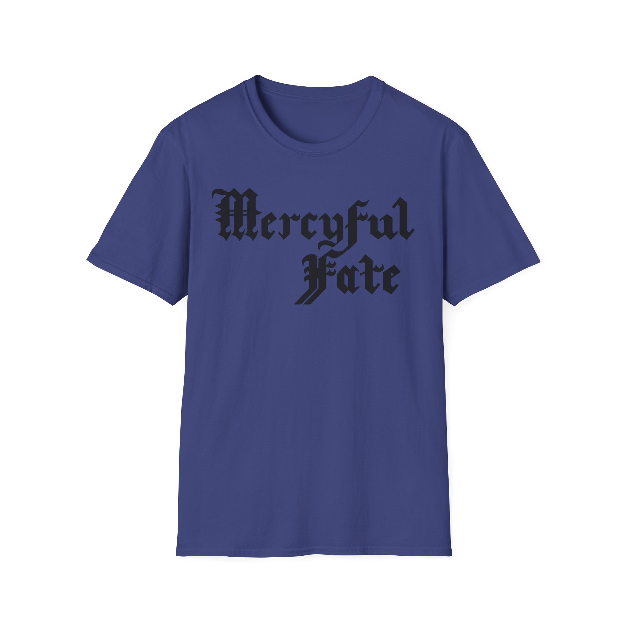 Mercyful Fate Black on Black Cross Unisex Softstyle T-Shirt