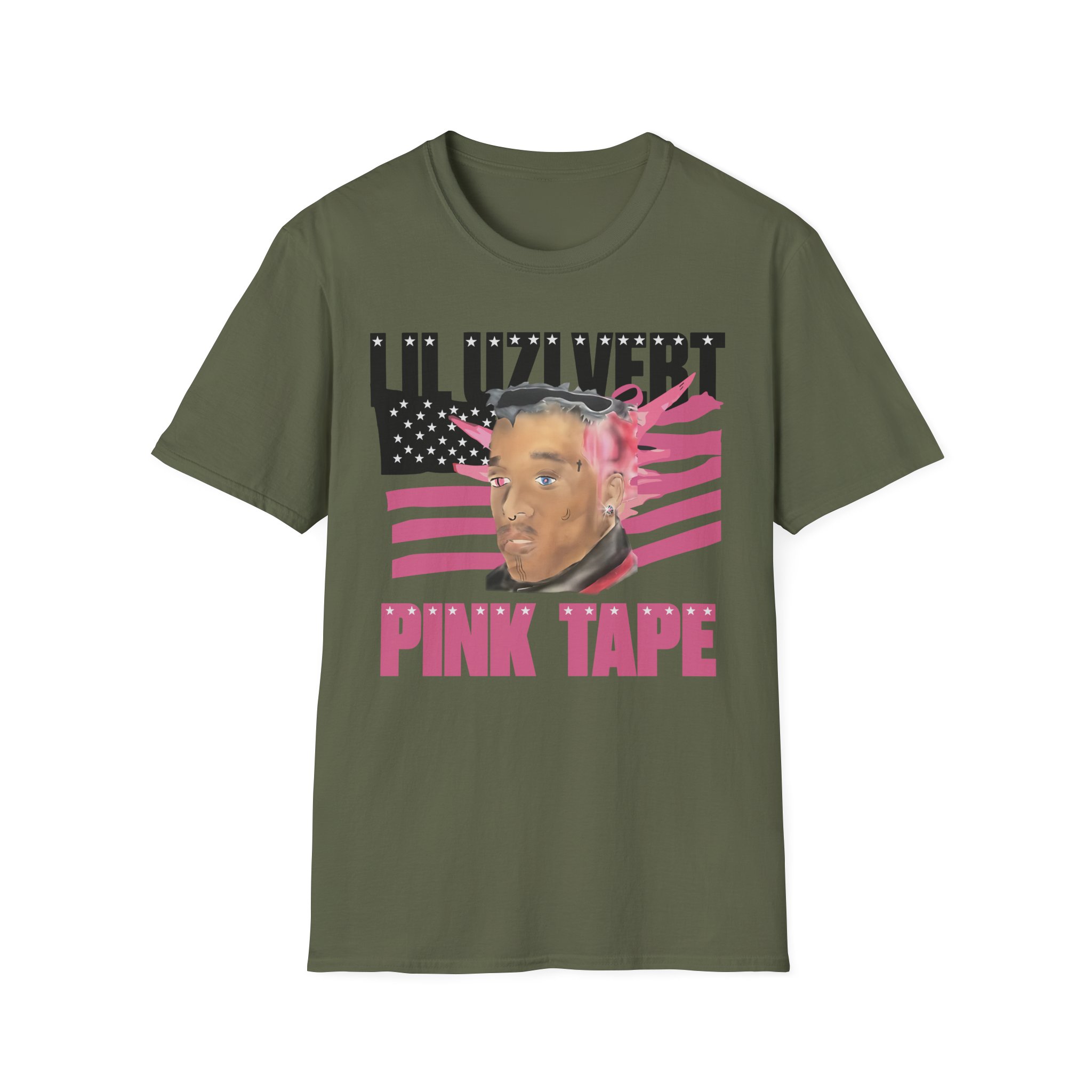 Lil Uzi Vert Portrait Unisex Softstyle T-Shirt