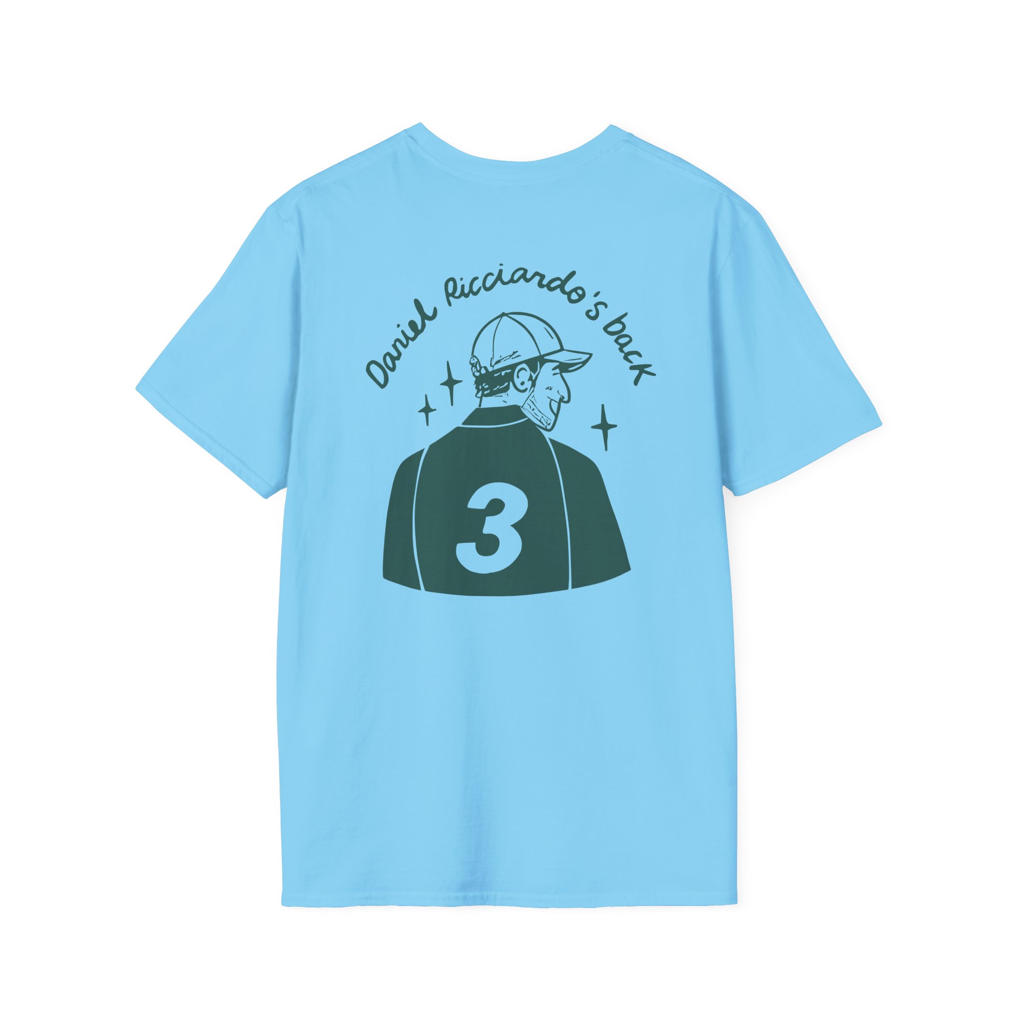 Daniel Ricciardo Dr3 Unisex Softstyle T-Shirt