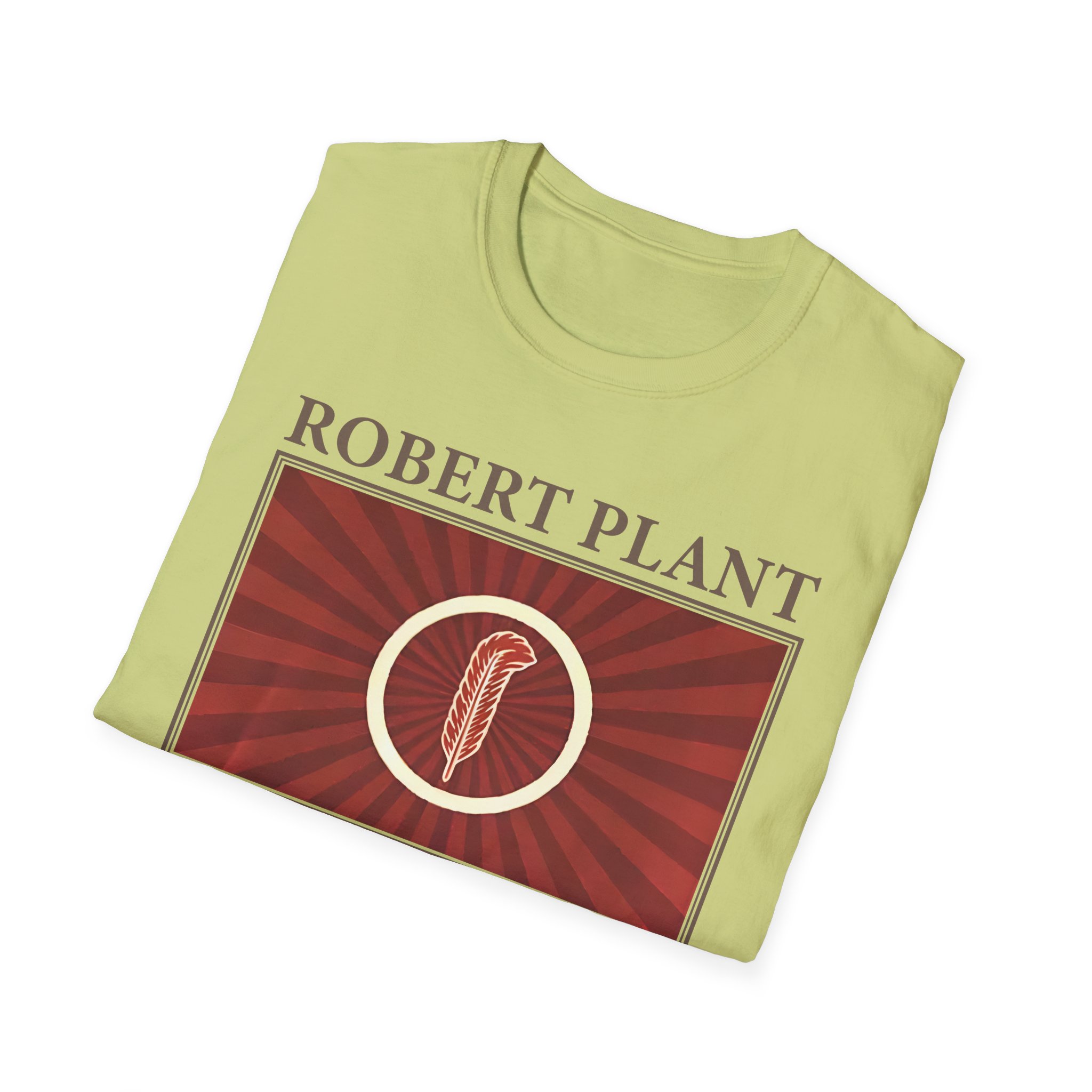 Robert Plant Feather Section Unisex Softstyle T-Shirt