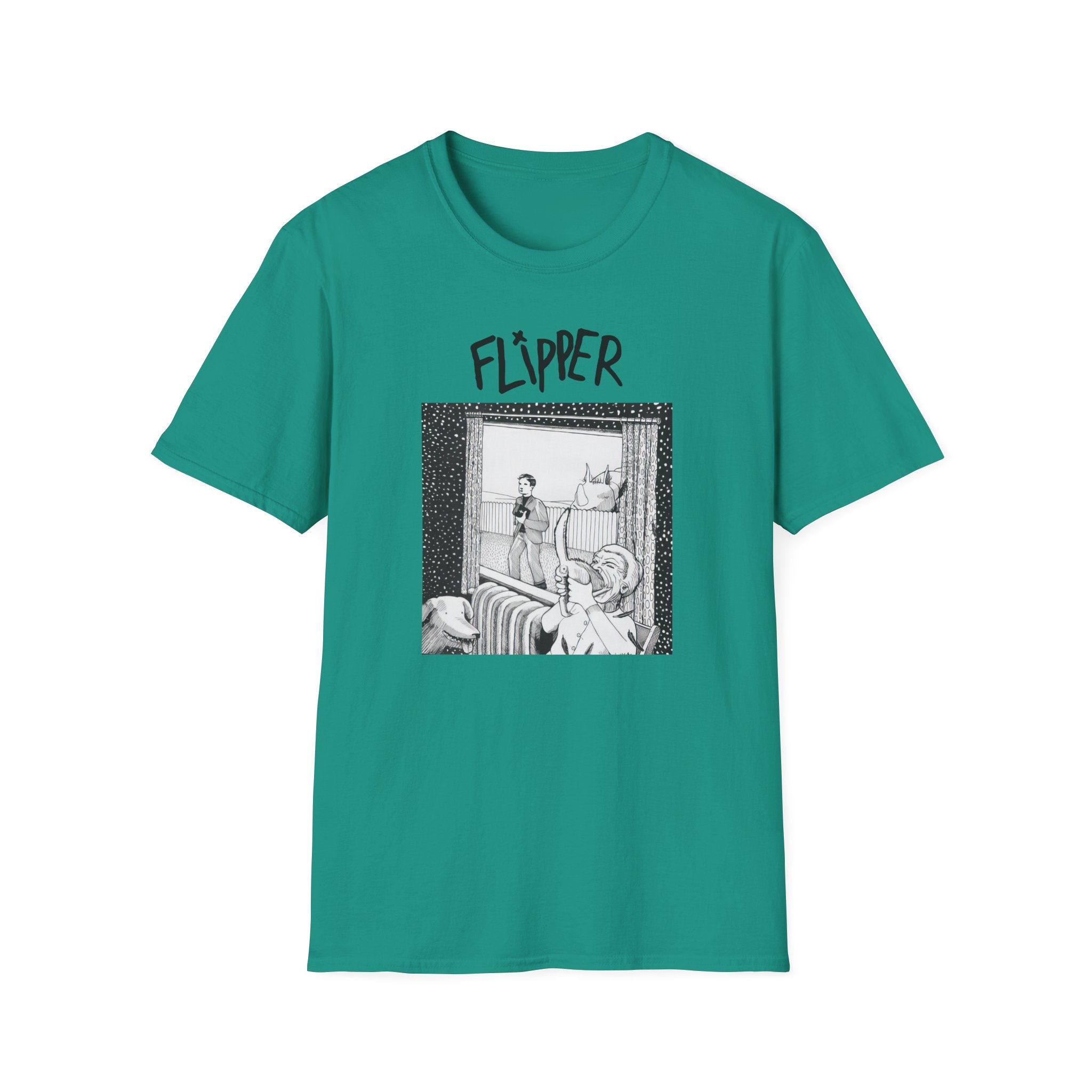 Flipper Unisex Softstyle T-Shirt