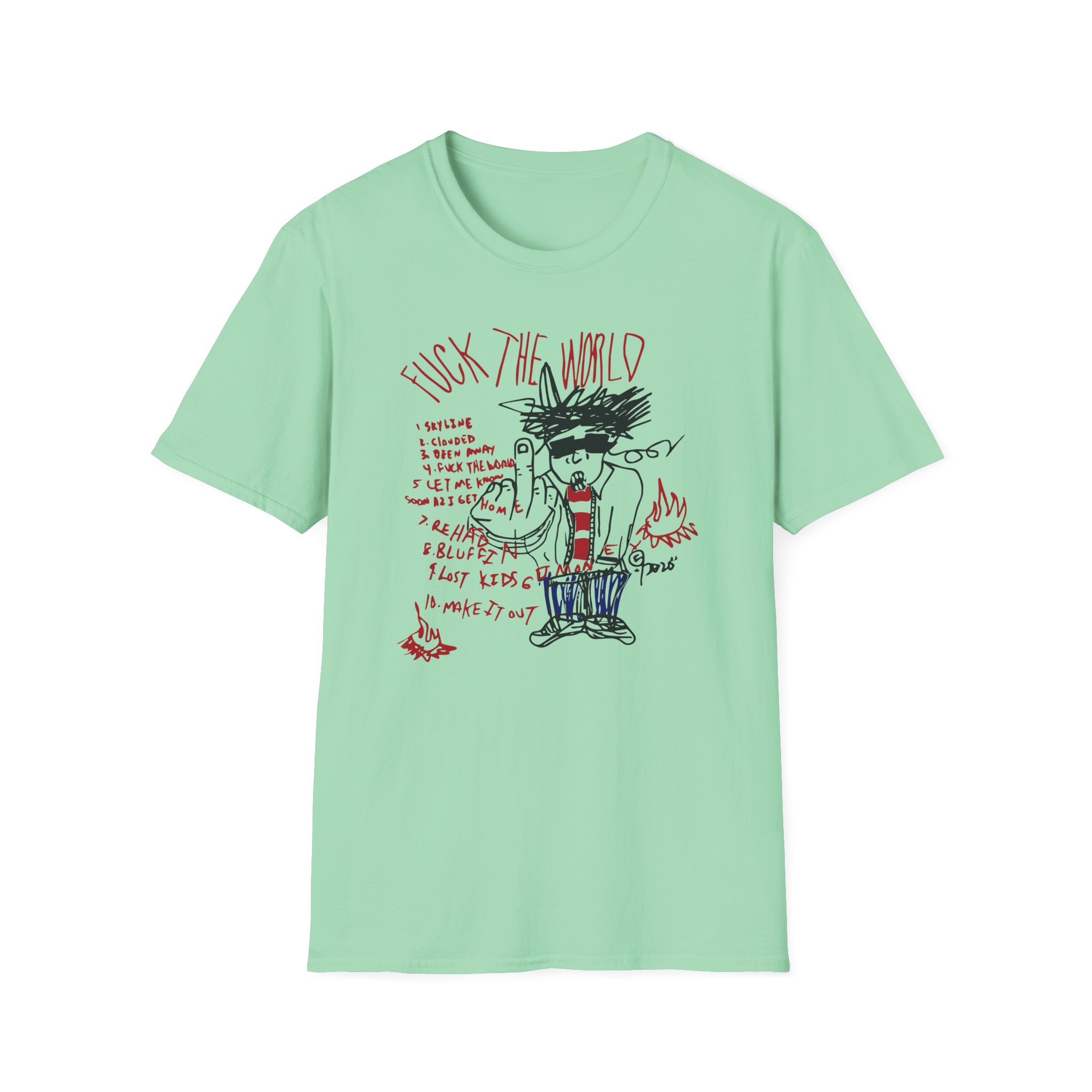 Brent Faiyaz Fuck the World Unisex Softstyle T-Shirt