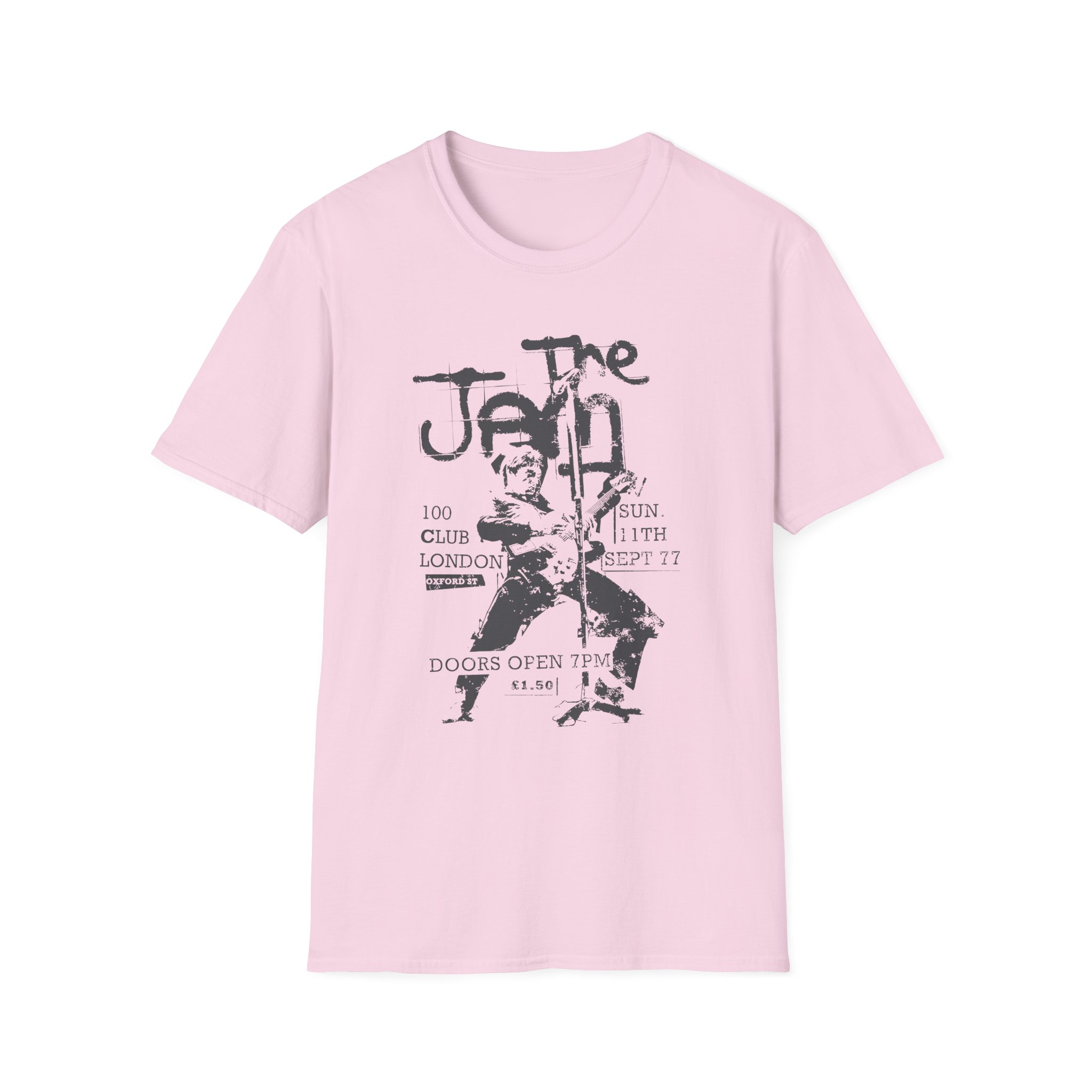 TJ 100 Club 77 Band Unisex Softstyle T-Shirt