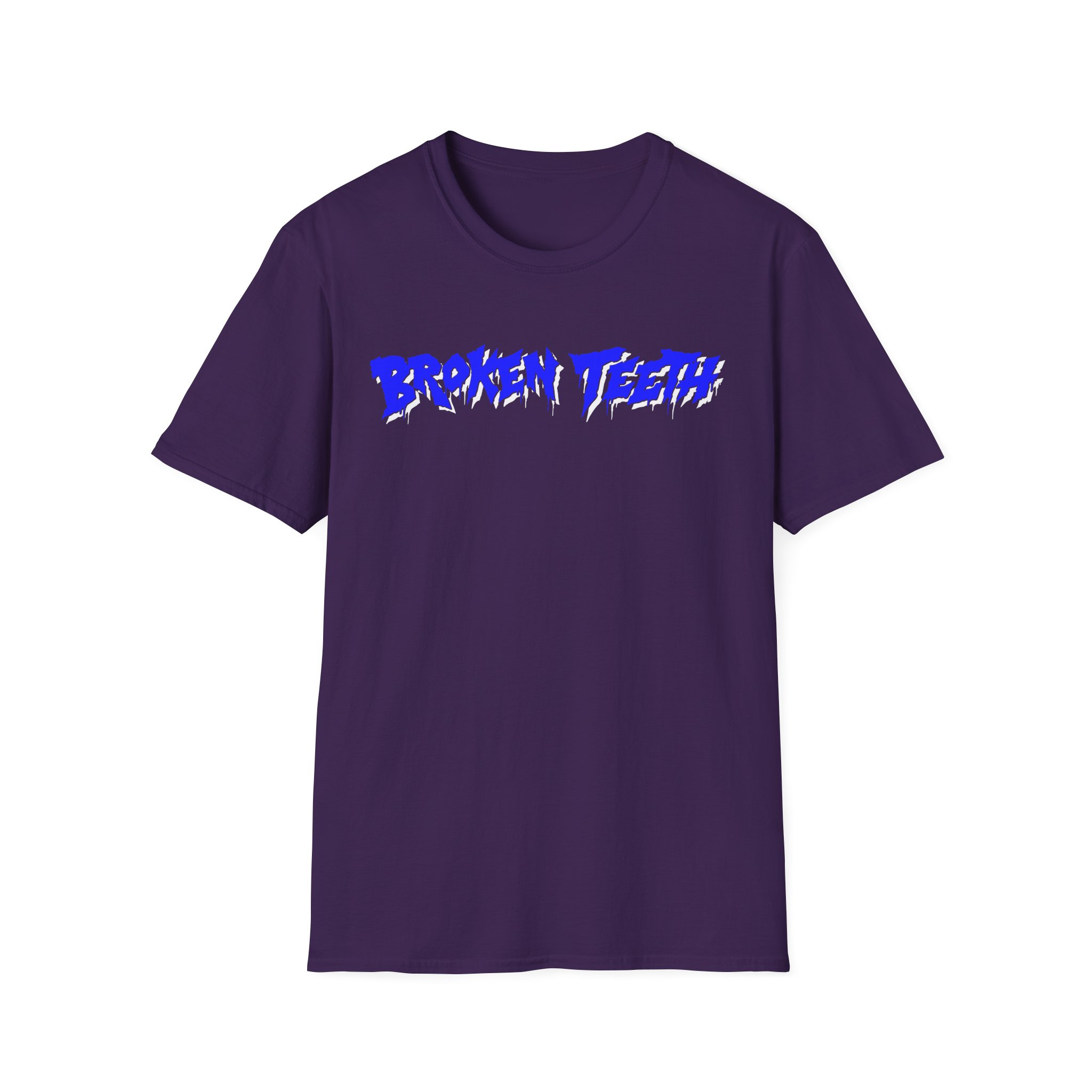 Broken Teeth Confront your Fears Unisex Softstyle T-Shirt