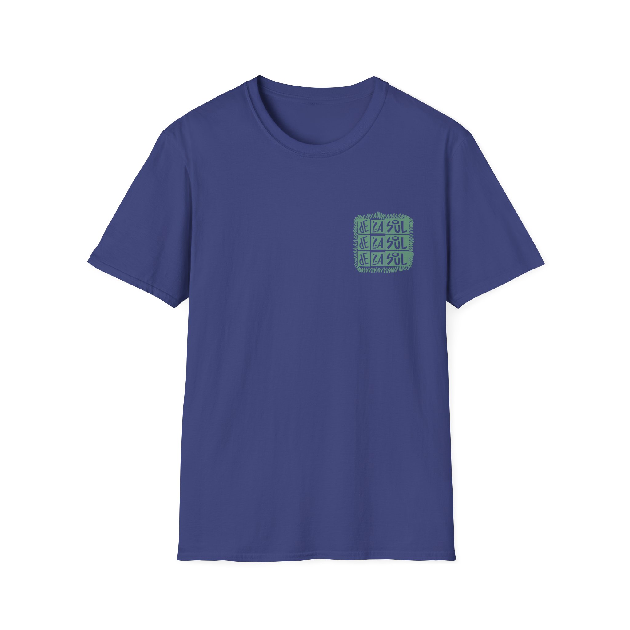 De La Soul Repeating Logo Unisex Softstyle T-Shirt