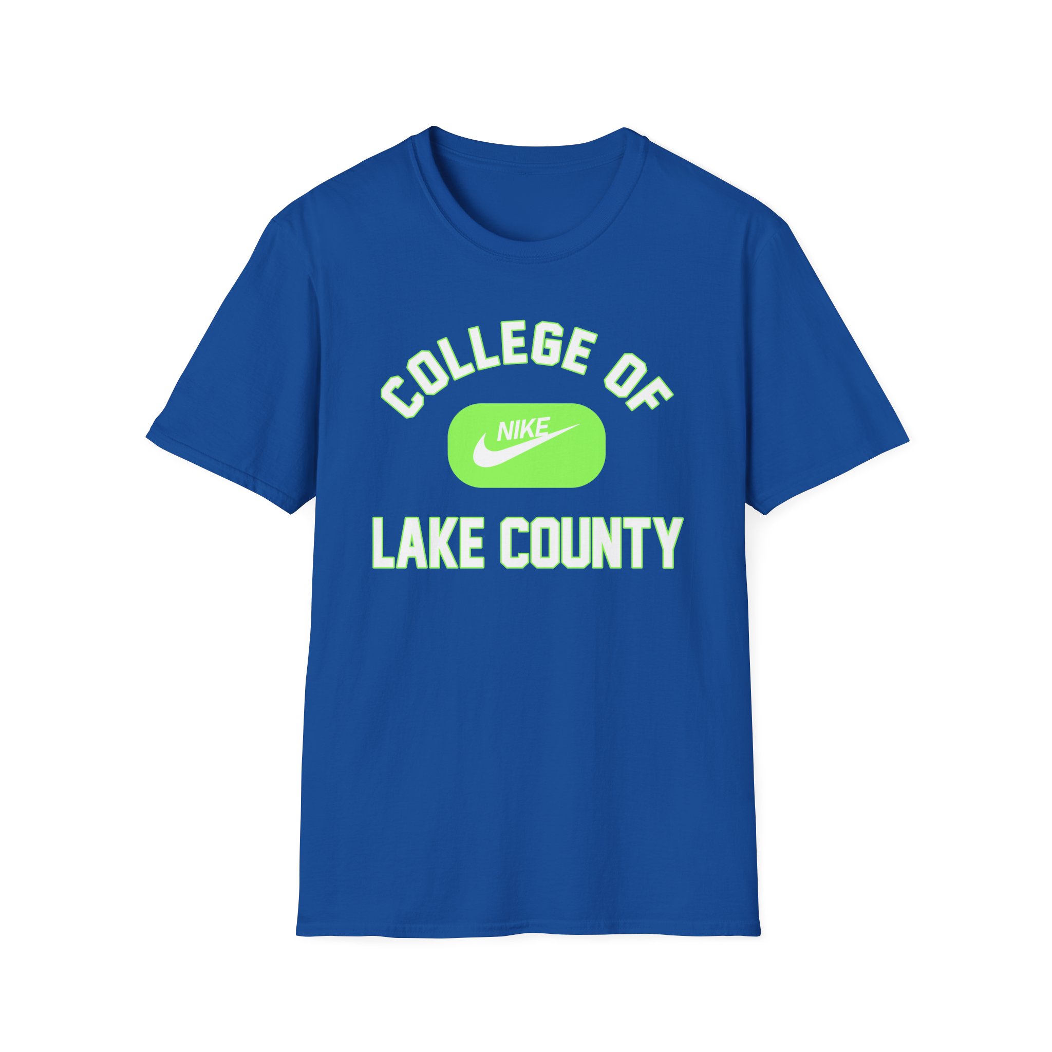 College Lake County Nike Club Unisex Softstyle T-Shirt