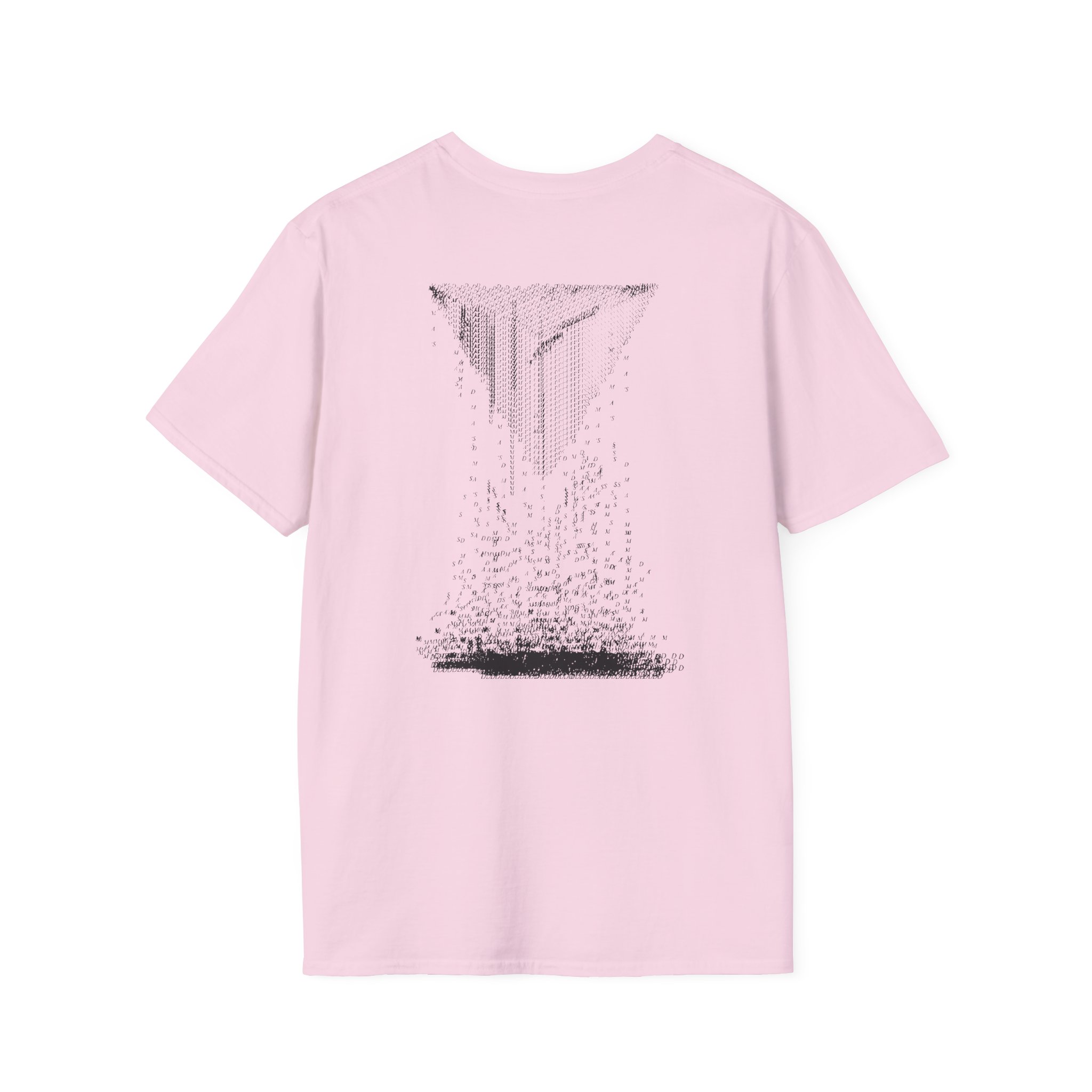 Dmas Crumbling Logo Unisex Softstyle T-Shirt