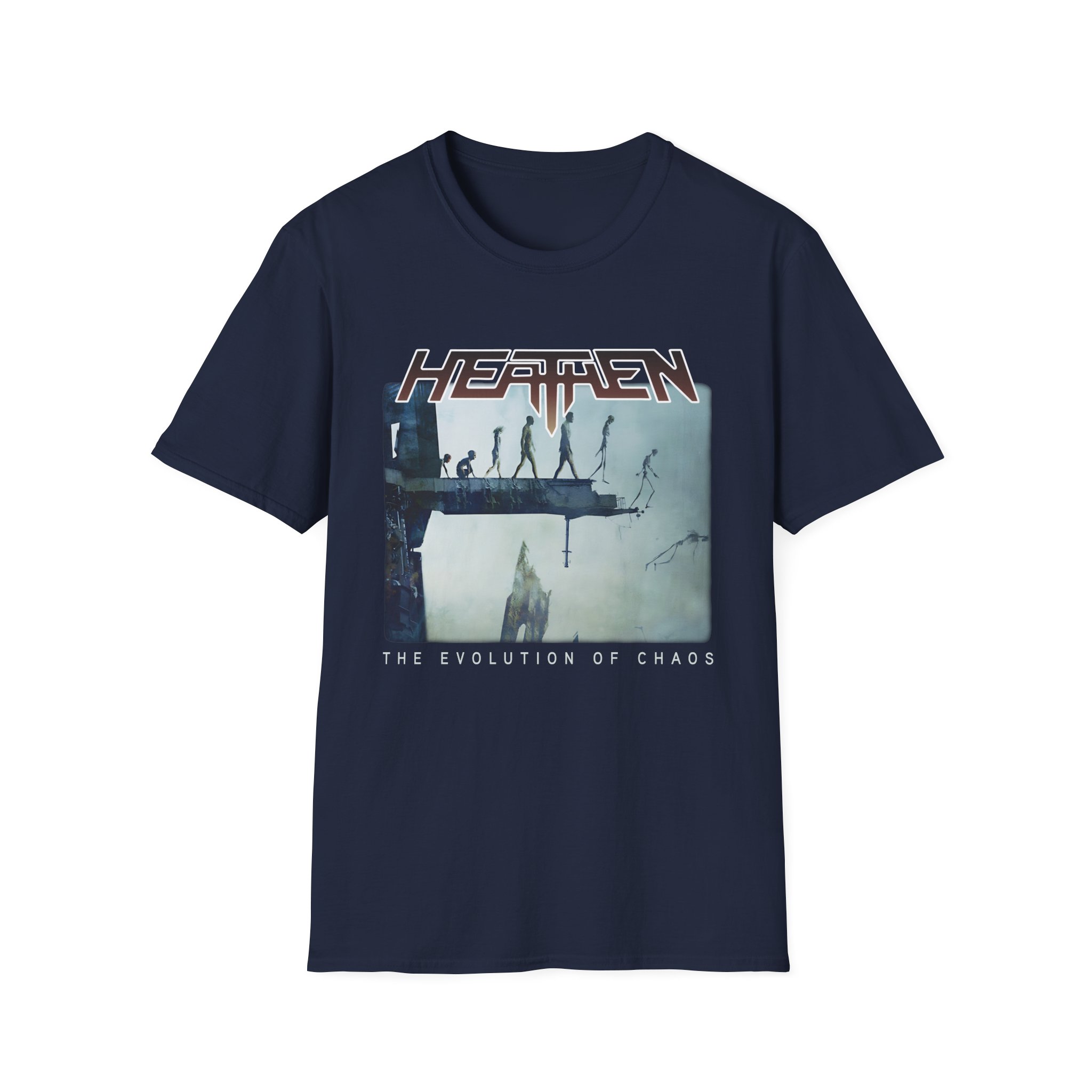 Heathen The Evolution Of Chaos Unisex Softstyle T-Shirt
