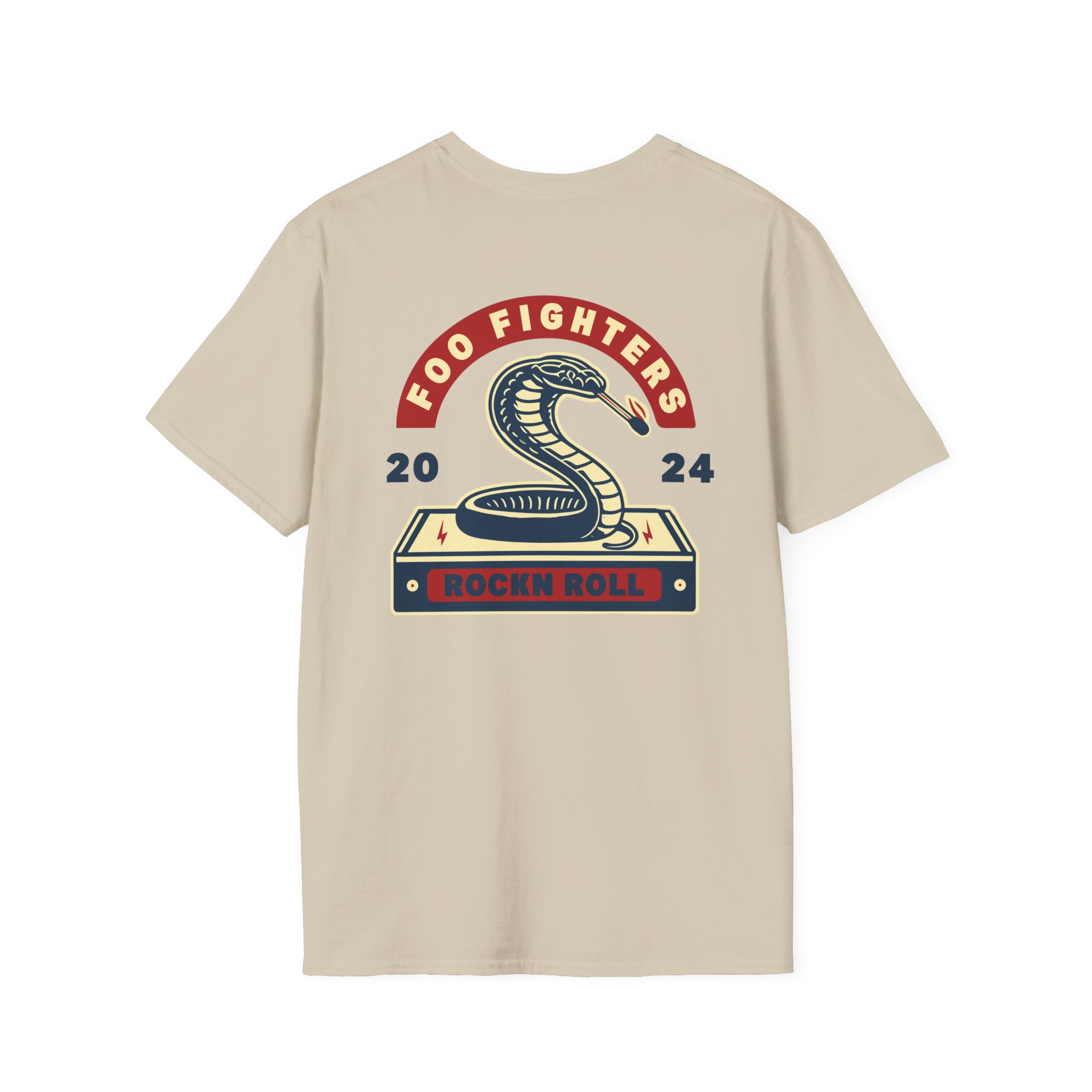 Foo Fighters Cobra Unisex Softstyle T-Shirt