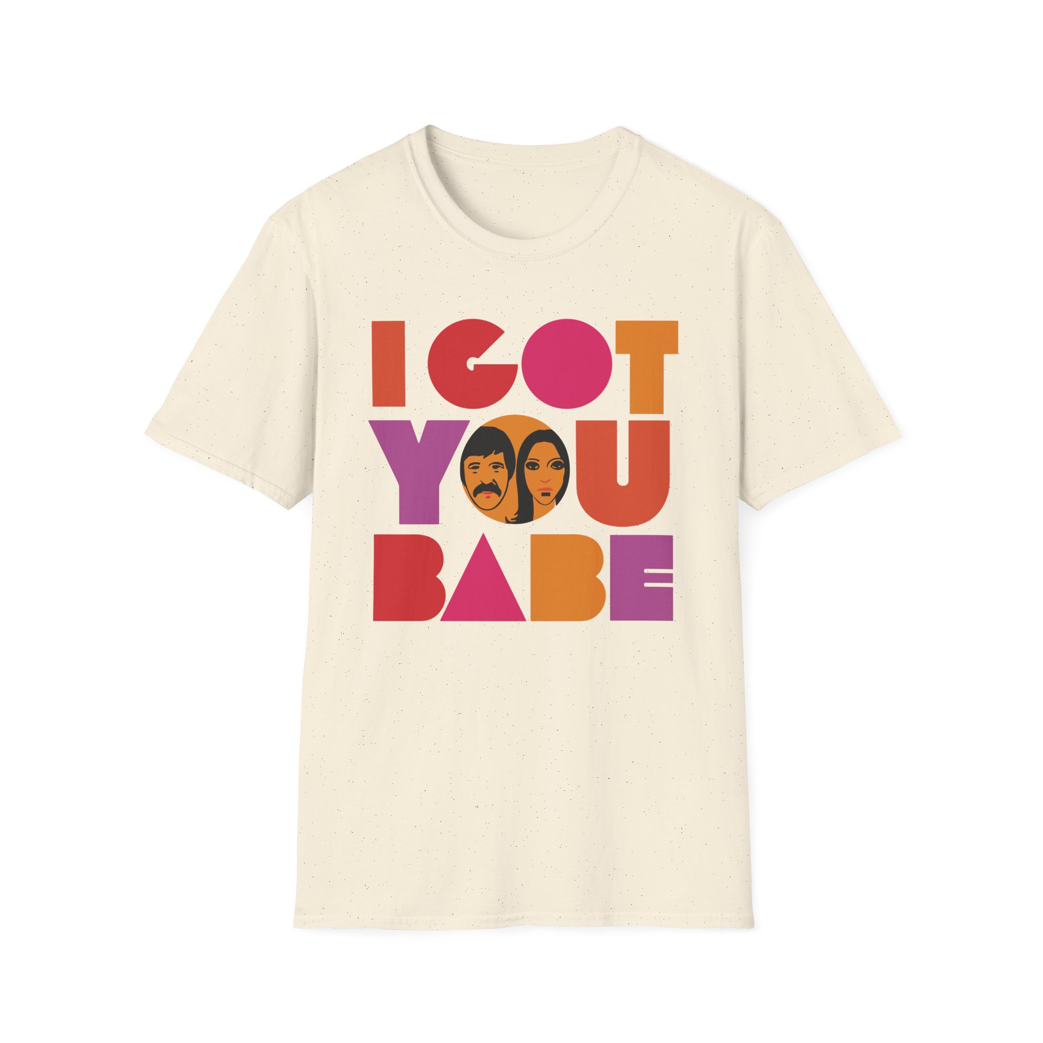 Sonny and Cher I Got You Babe Unisex Softstyle T-Shirt