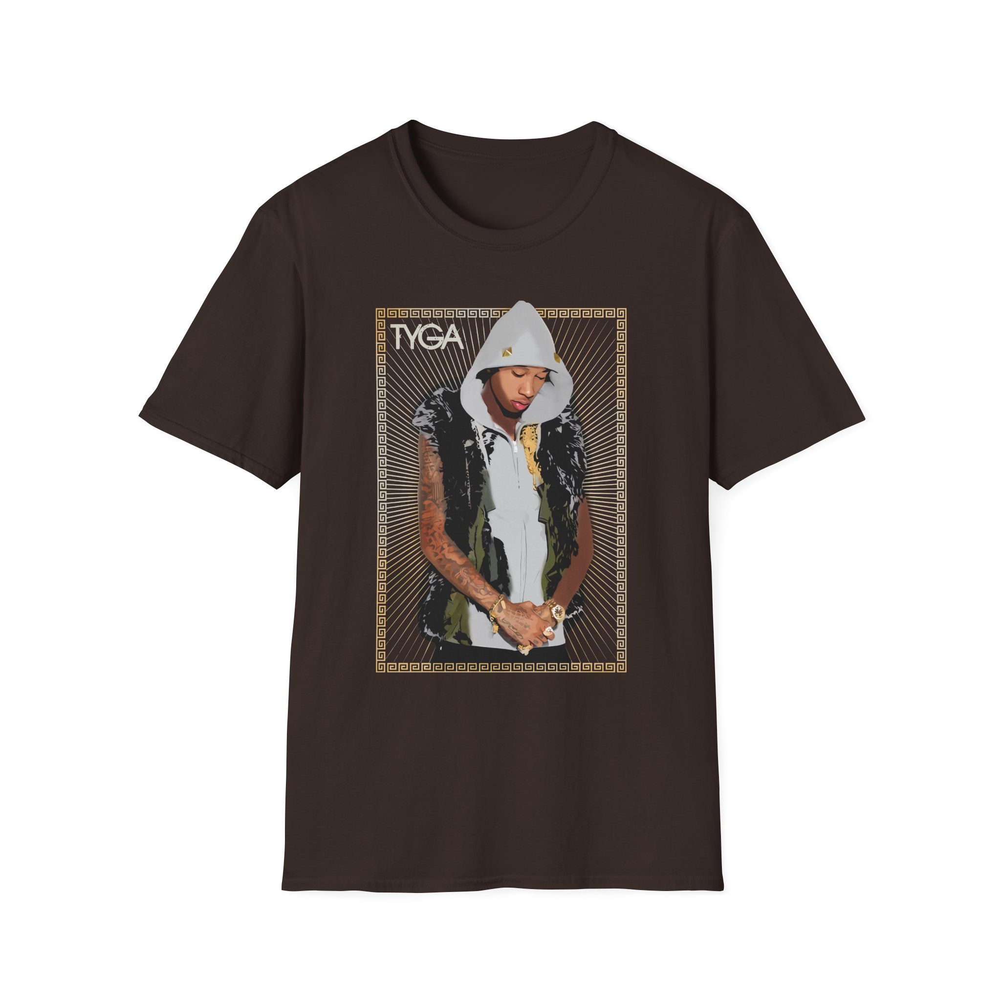 Tyga Gold Jr Vest Unisex Softstyle T-Shirt,