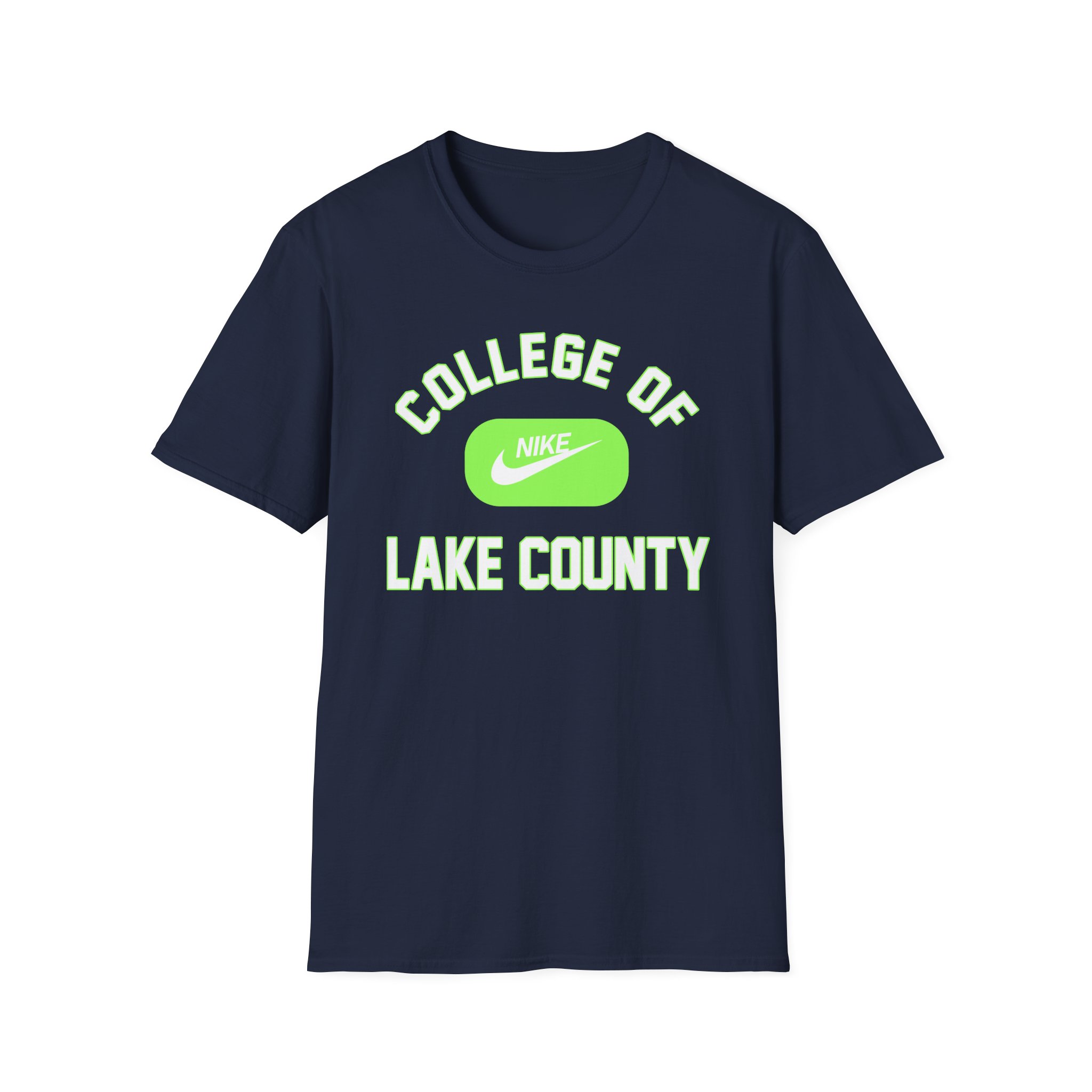 College Lake County Nike Club Unisex Softstyle T-Shirt