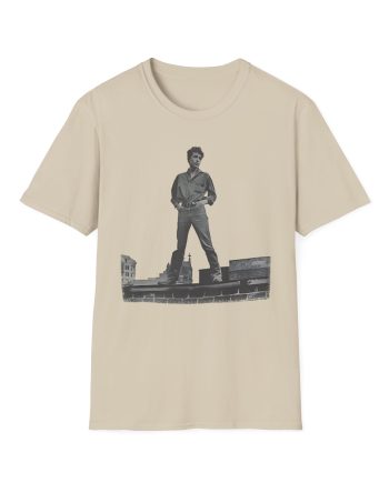 Bob Dylan Rooftop Photo Unisex Softstyle T-Shirt