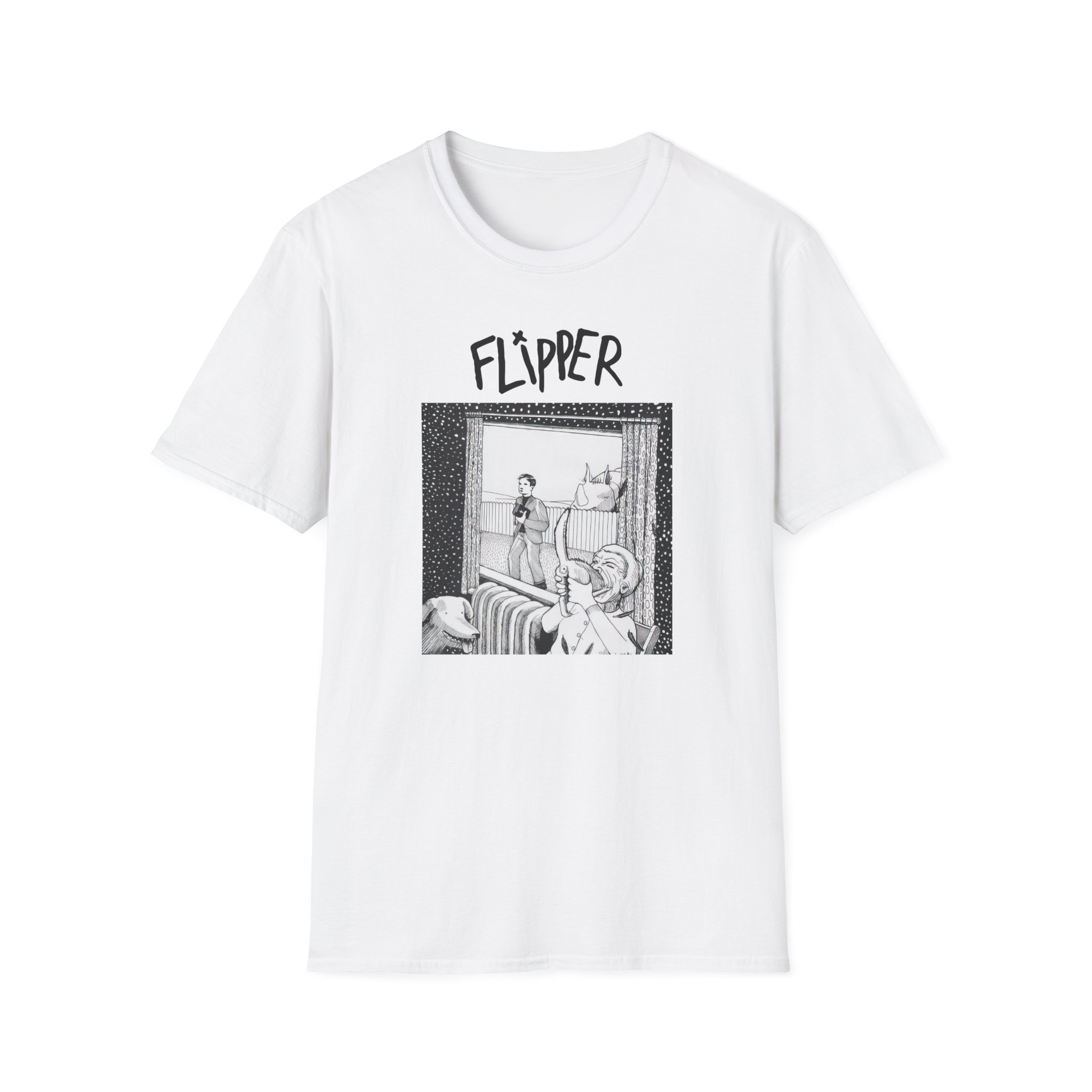Flipper Unisex Softstyle T-Shirt