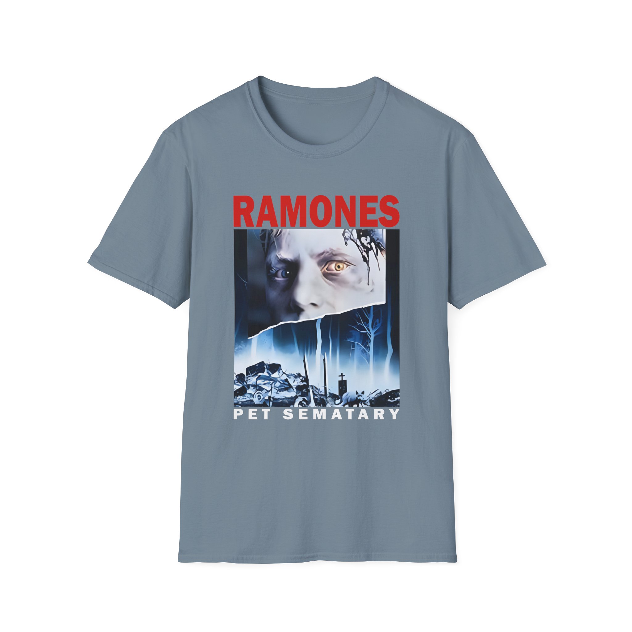 Ramones Pet Sematary T Shirt Unisex Softstyle T-Shirt