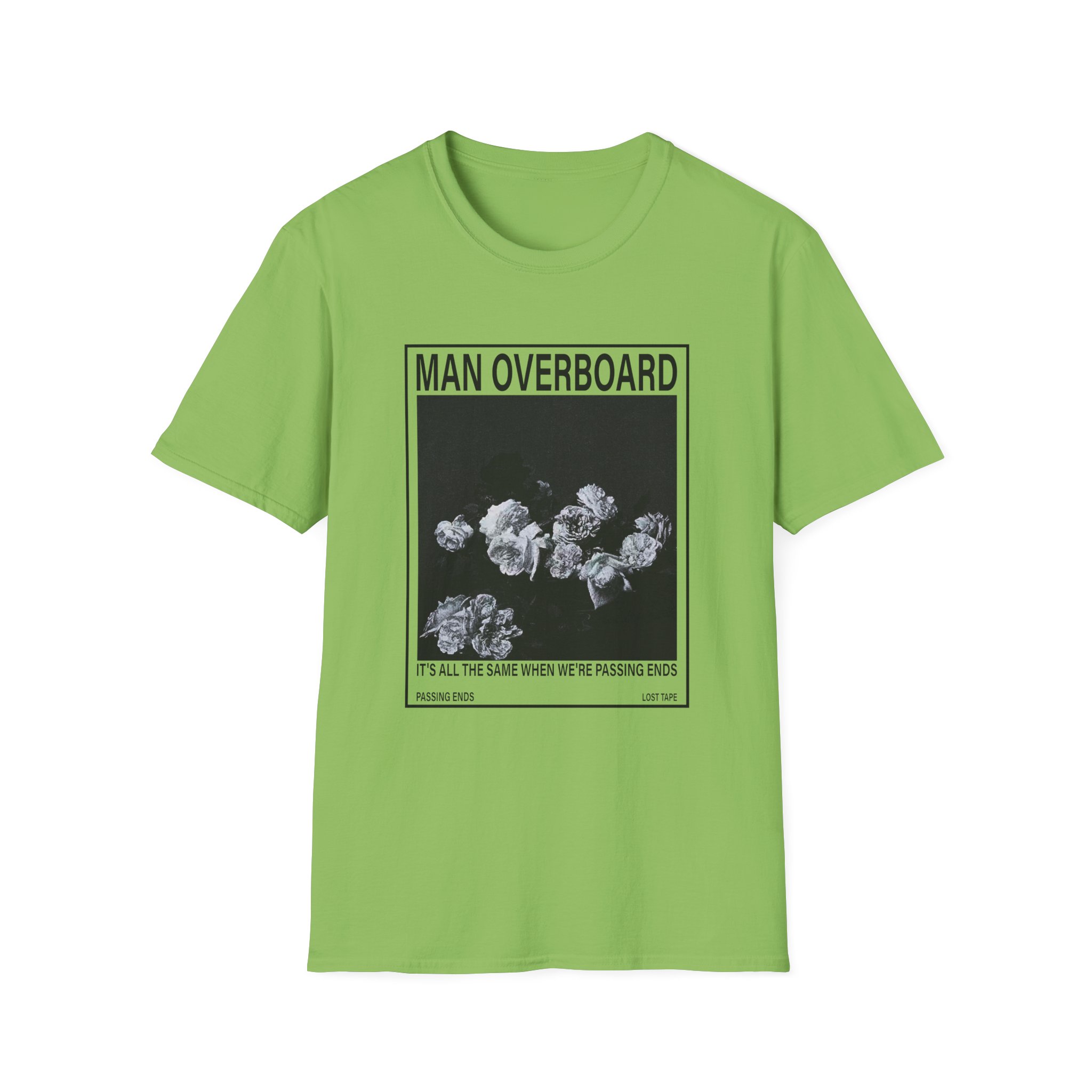 Man Overboard Lost Tape Unisex Softstyle T-Shirt