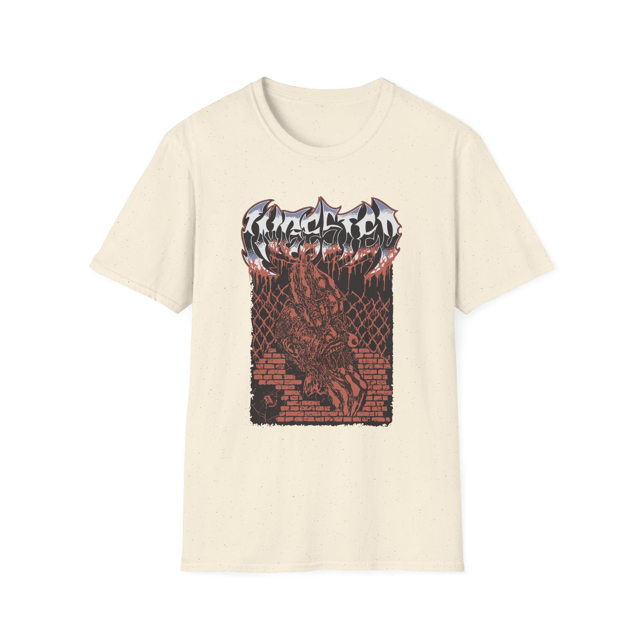 Ingested Face Ripper Unisex Softstyle T-Shirt