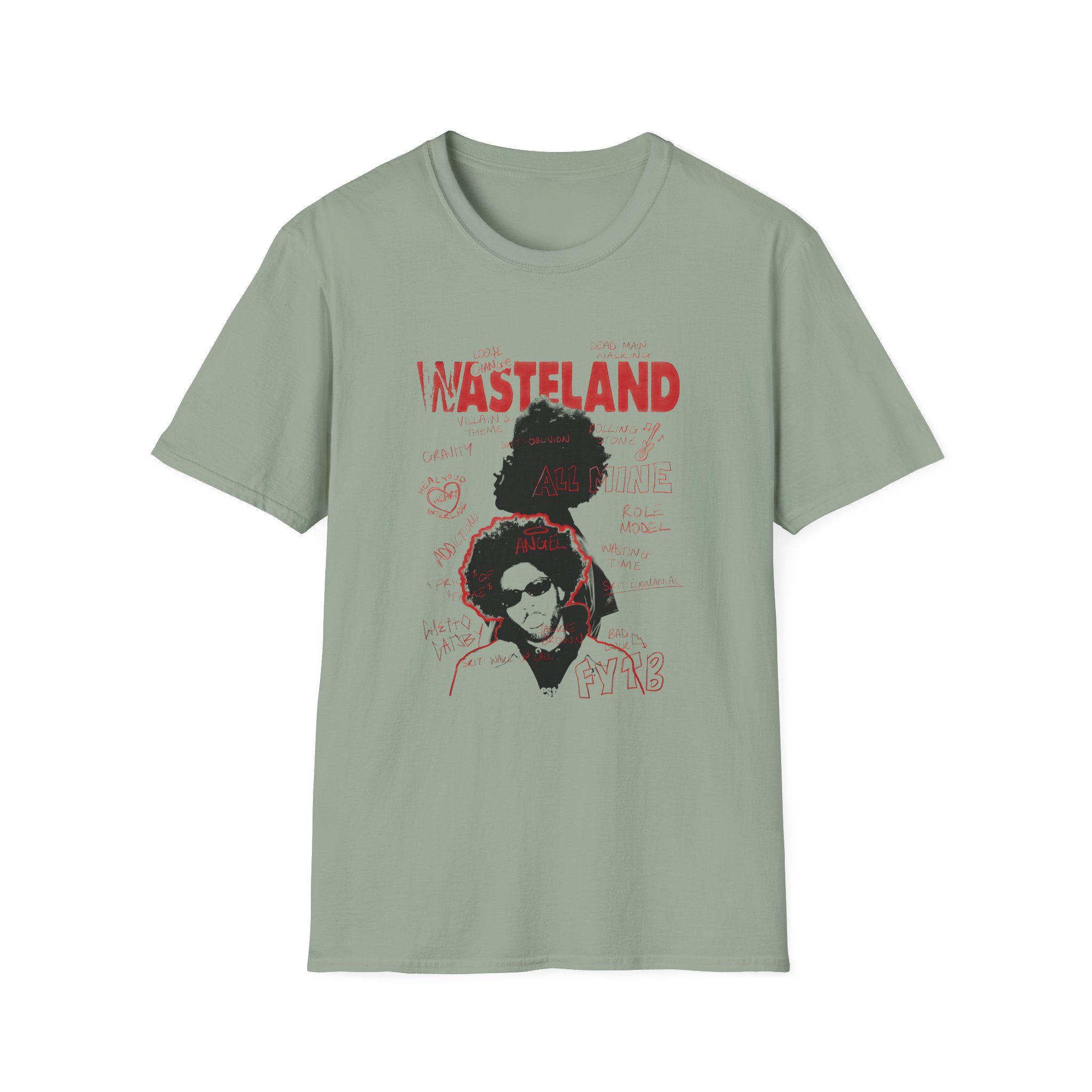 Brent Faiyaz Wasteland Sketchbook Unisex Softstyle T-Shirt
