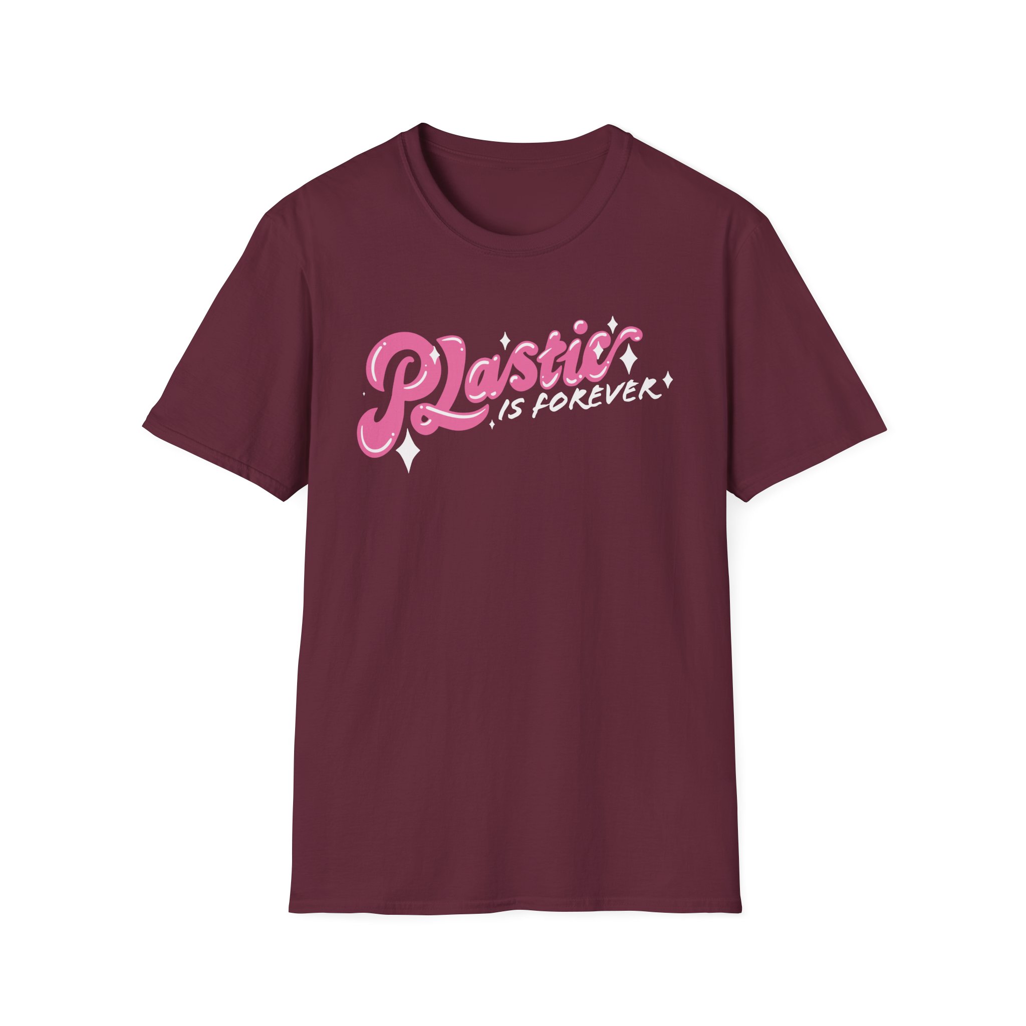 Amc Mean Girl Plastic Is Forever Unisex Softstyle T-Shirt