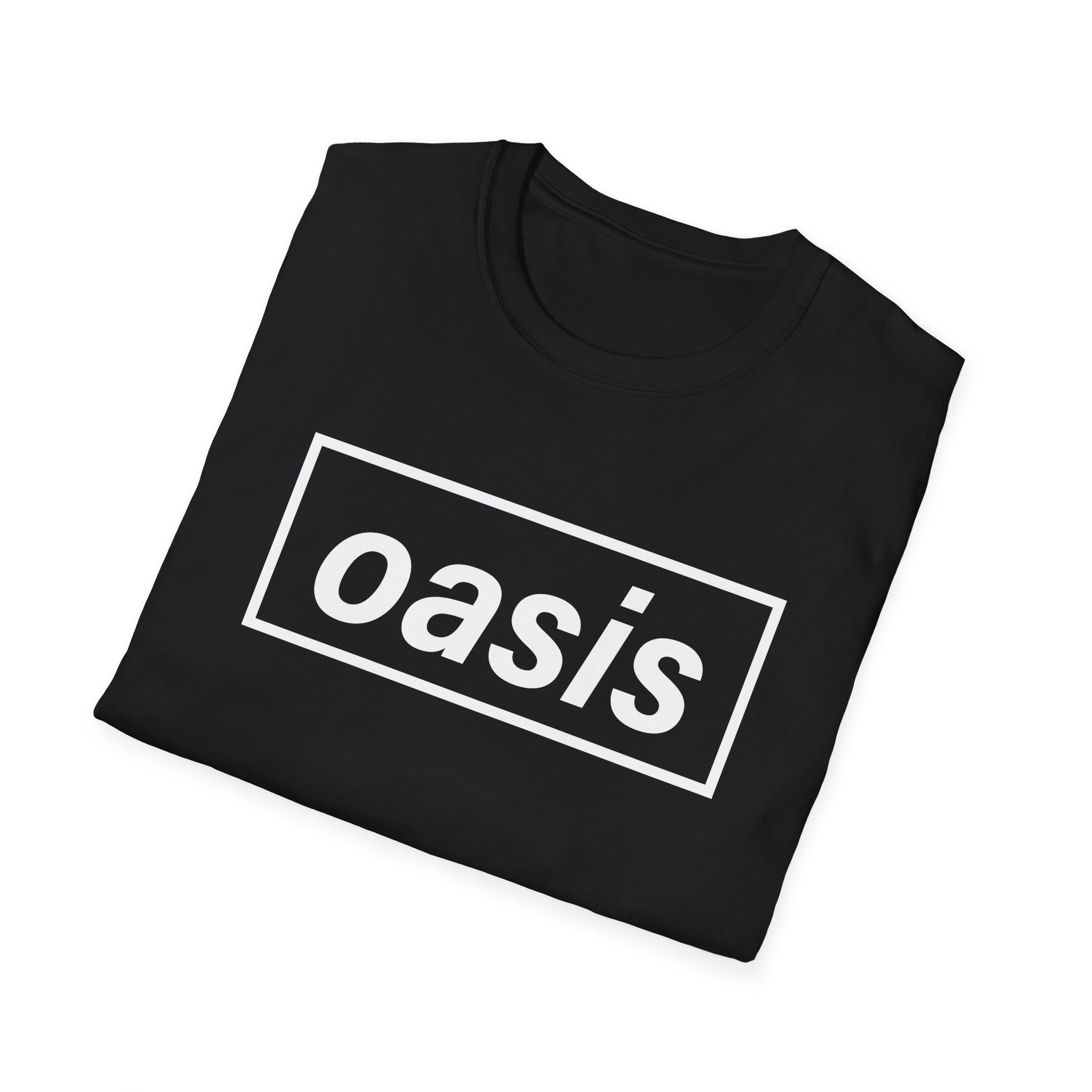 Oasis Decca Logo Unisex Softstyle T-Shirt