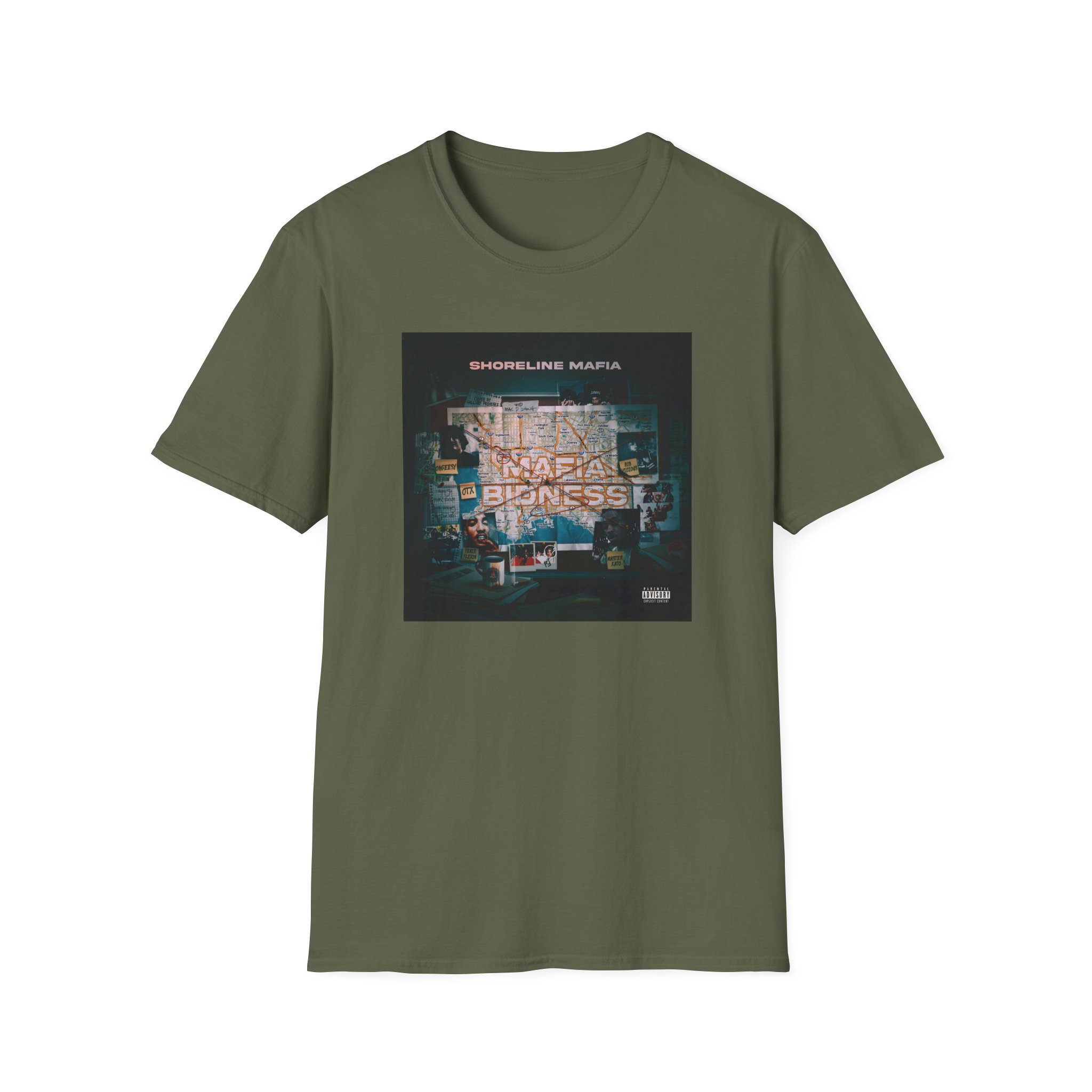 Shoreline Mafia Shoreline Bidness Unisex Softstyle T-Shirt