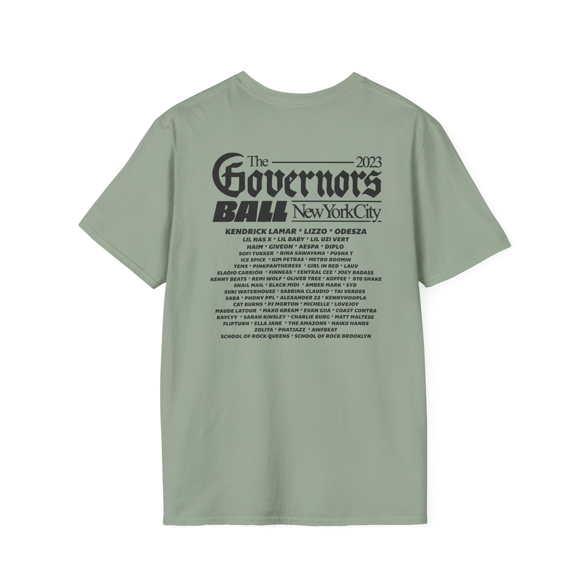 Gov Ball Liberty Skull Unisex Softstyle T-Shirt