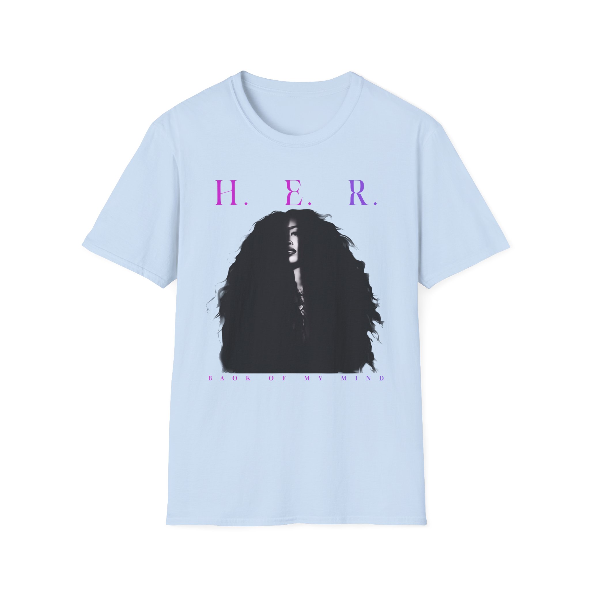 H.E.R. Wavy Hair Unisex Softstyle T-Shirt
