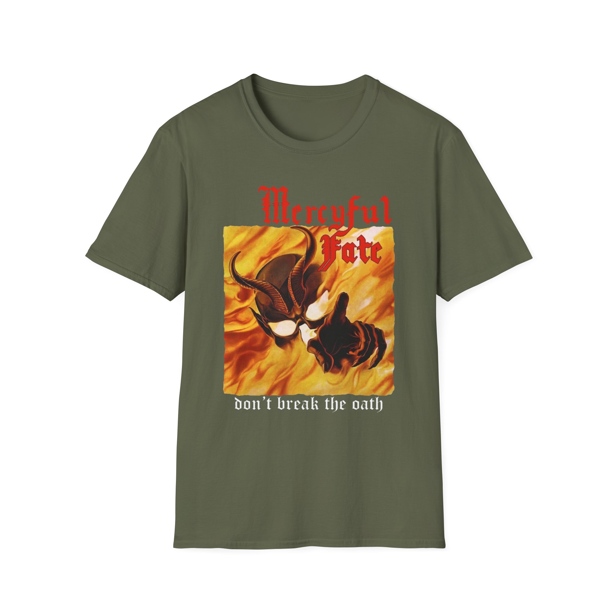 Mercyful Fate Don't Break the Oath Unisex Softstyle T-Shirt